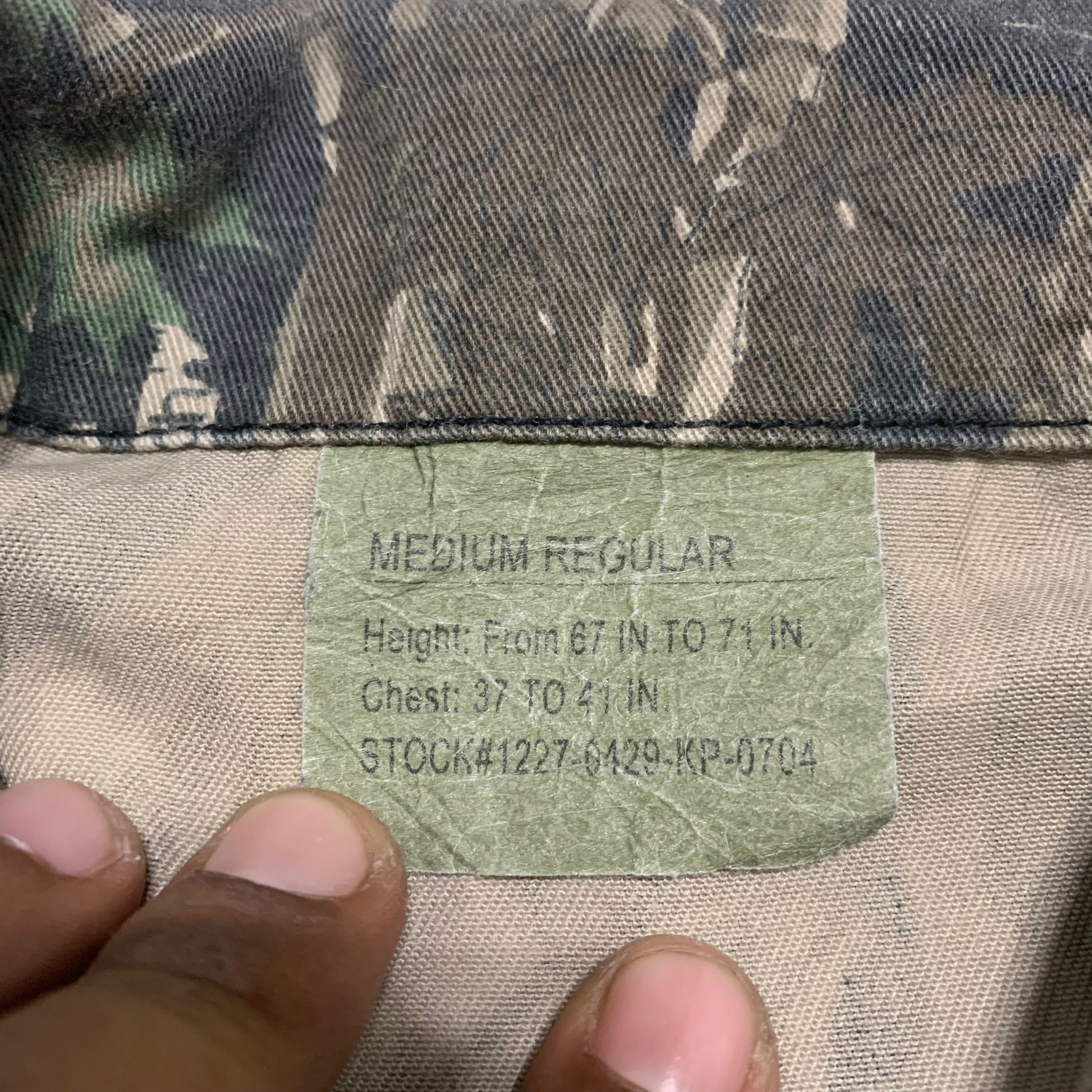 Vintage Vintage Smokey Branch Military Camouflage Jacket Size US M / EU 48-50 / 2 - 5 Thumbnail