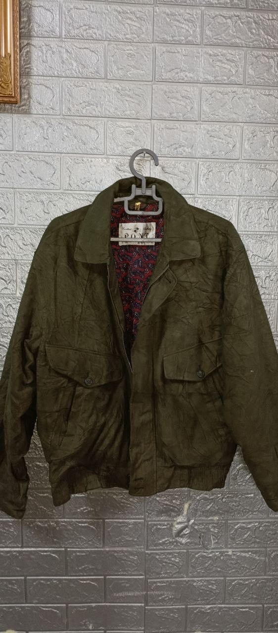 Japanese Brand × Vintage Vintage A-1 Suede Leather Jacket Size US M / EU 48-50 / 2 - 1 Thumbnail