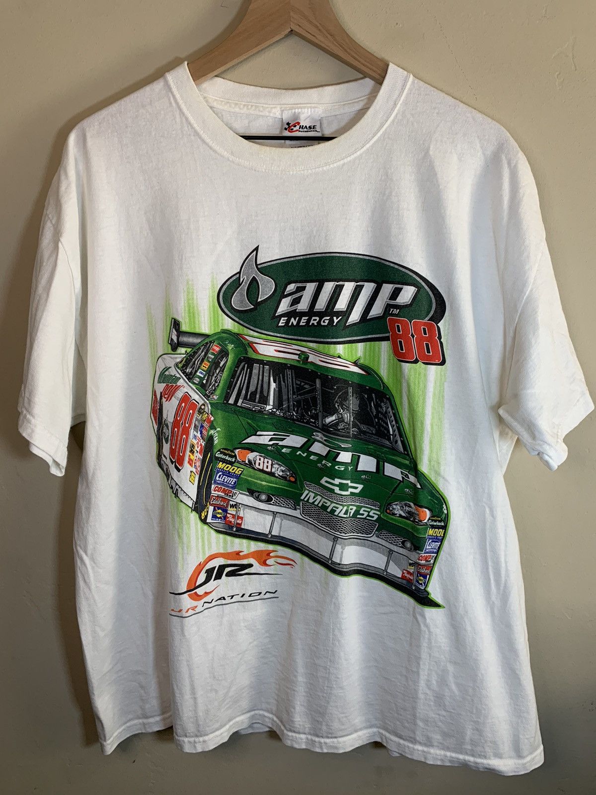 Dale Earnhardt Jr Rare NASCAR Tee hotsell