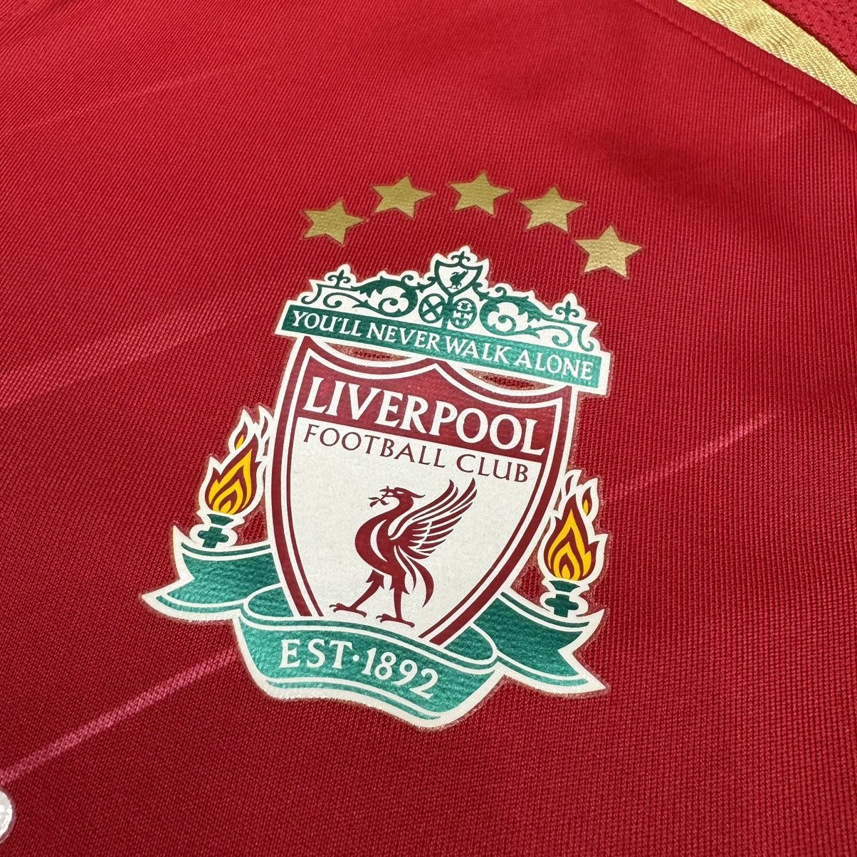 Reebok Liverpool 05/06 champions league home shirt #8 Gerrard Size US S / EU 44-46 / 1 - 4 Thumbnail