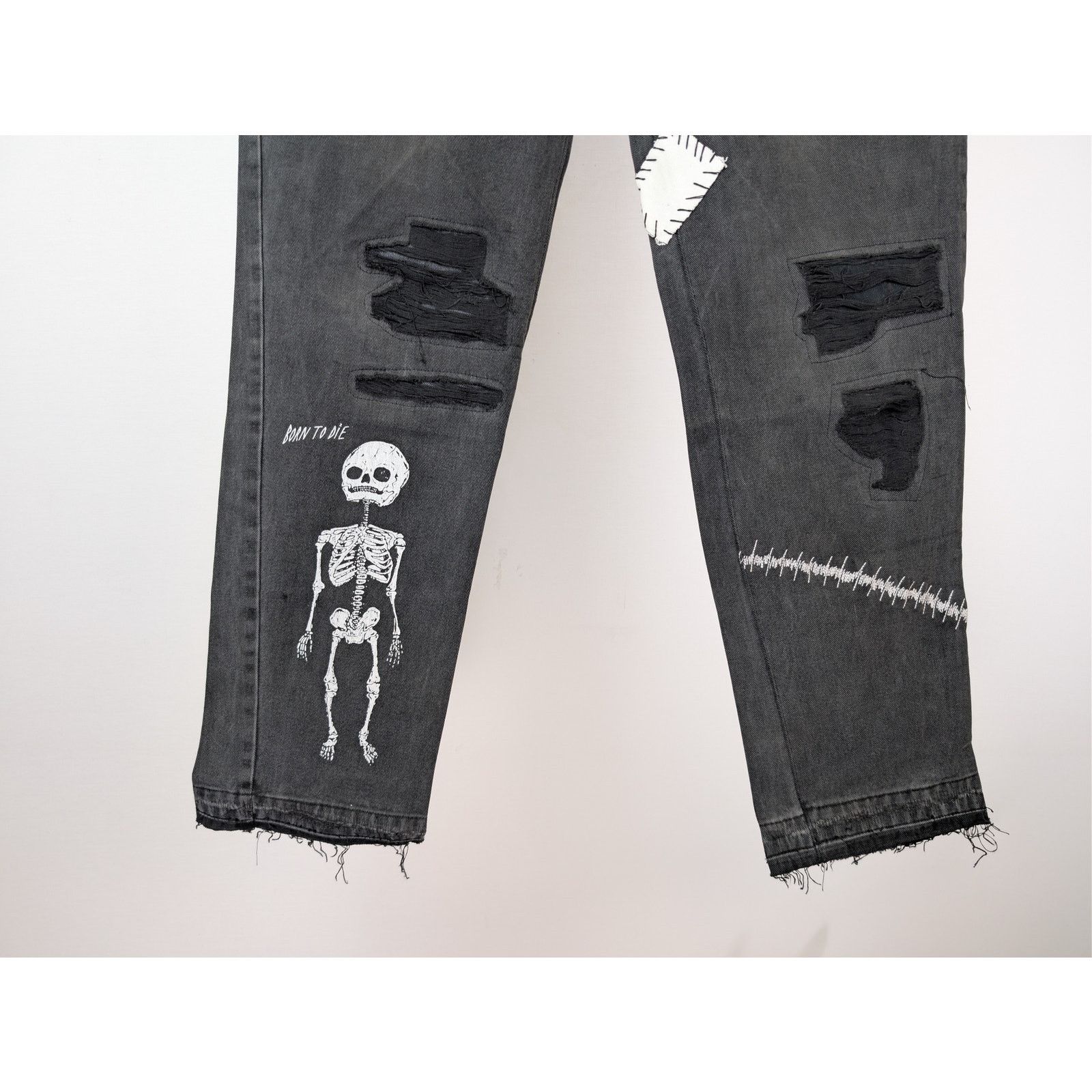 Gallery Dept. o1rshd1 Born To Die Denim Jeans in Black Size US 34 / EU 50 - 4 Thumbnail