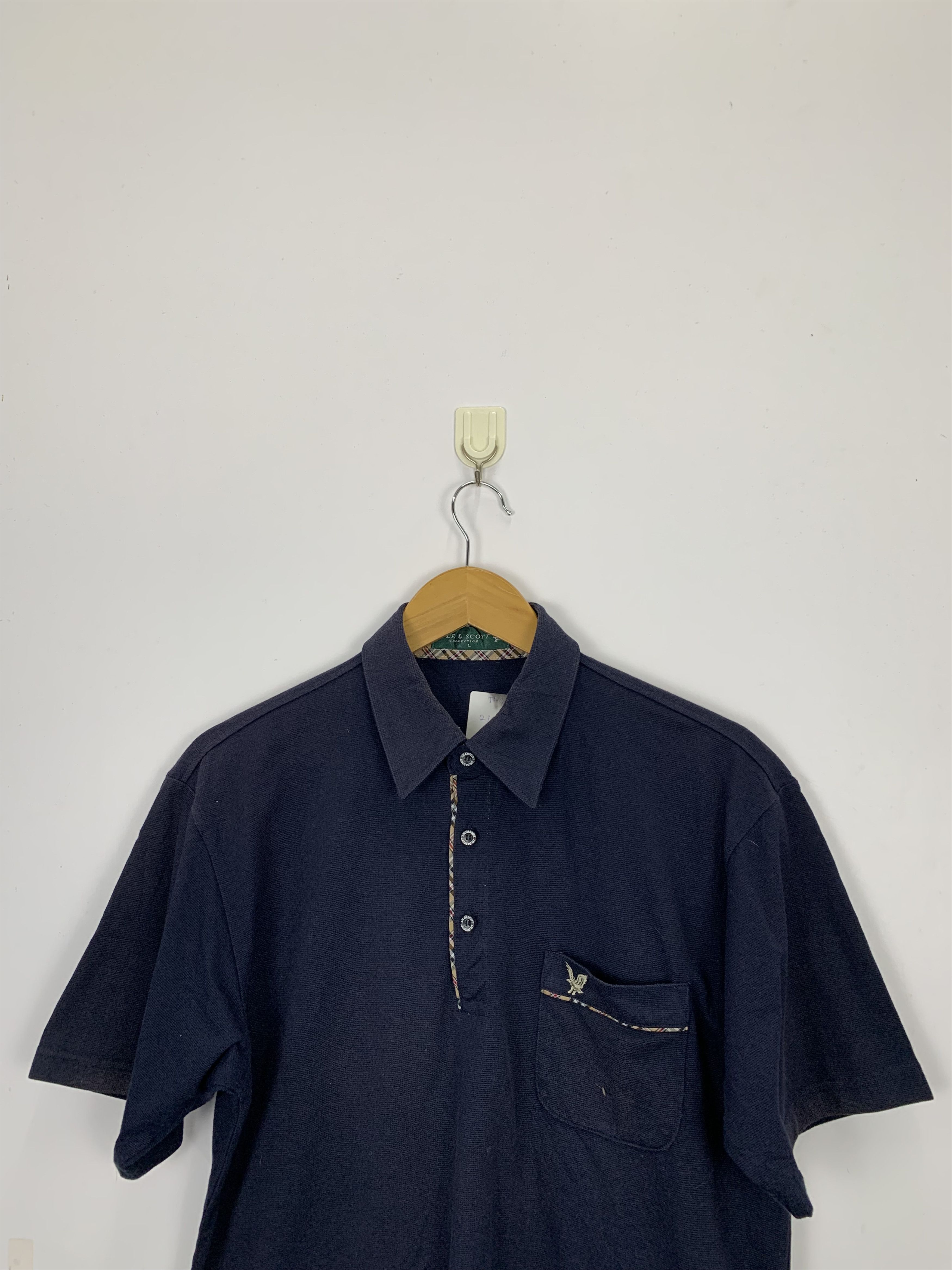 Lyle & Scott Vintage Lyle & Scott Polo t Shirt TA0208 Size US L / EU 52-54 / 3 - 2 Thumbnail