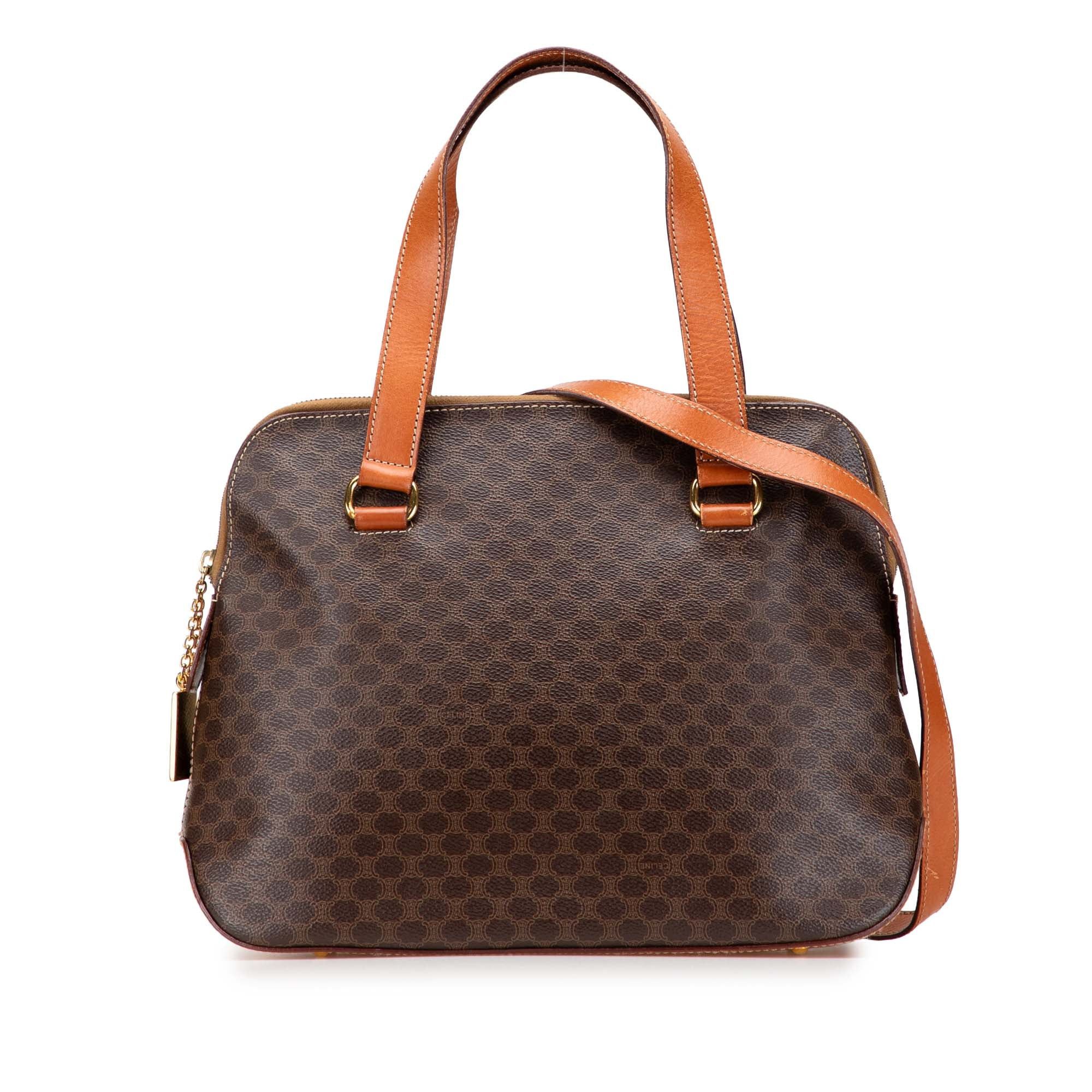 Celine Macadam Coated Canvas Satchel Size ONE SIZE - 1 Thumbnail