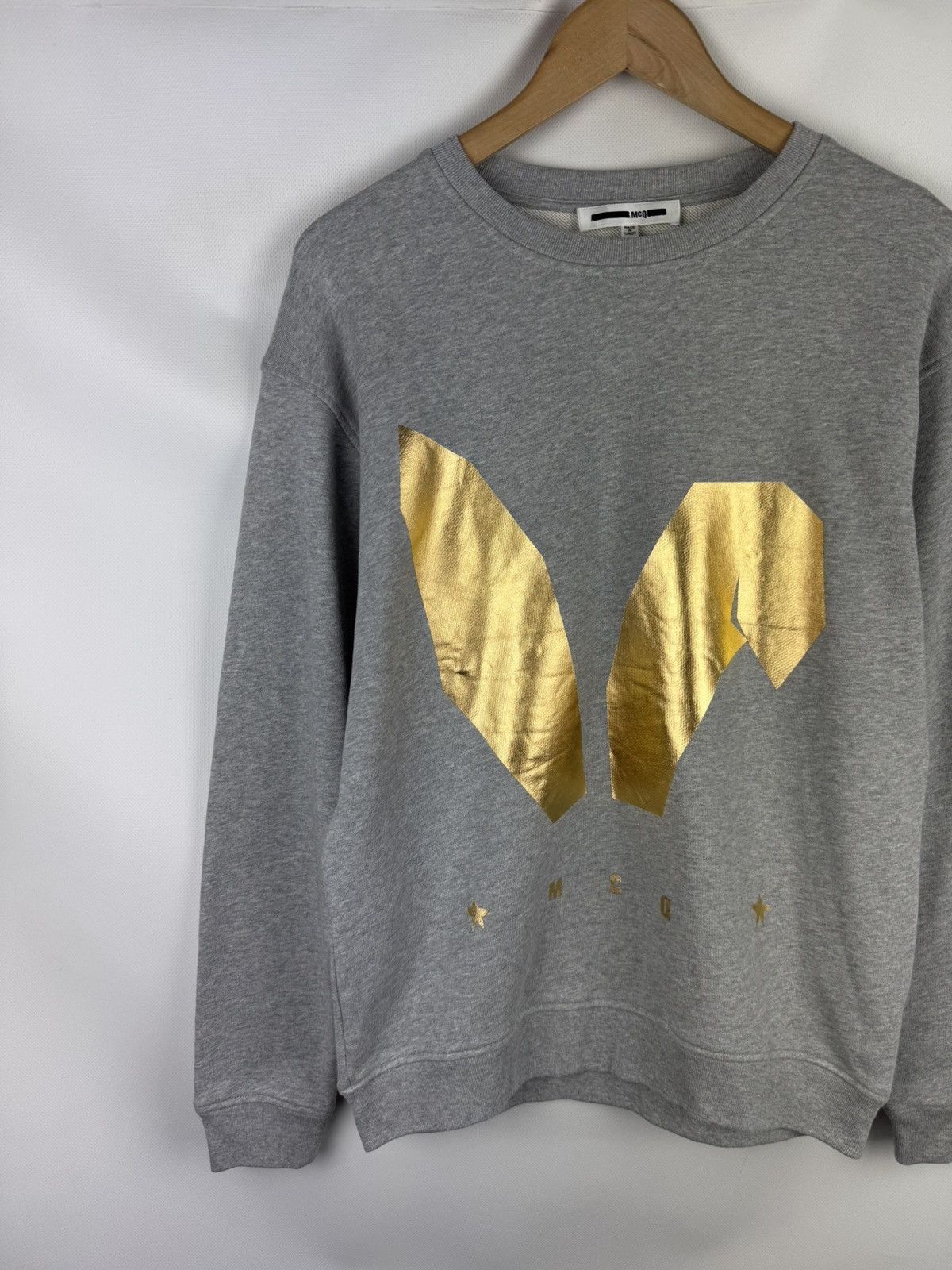 McQ Alexander McQueen Mcq Alexander McQueen Big Logo Crewneck Sweatshirt Pullover Size M / US 6-8 / IT 42-44 - 2 Thumbnail
