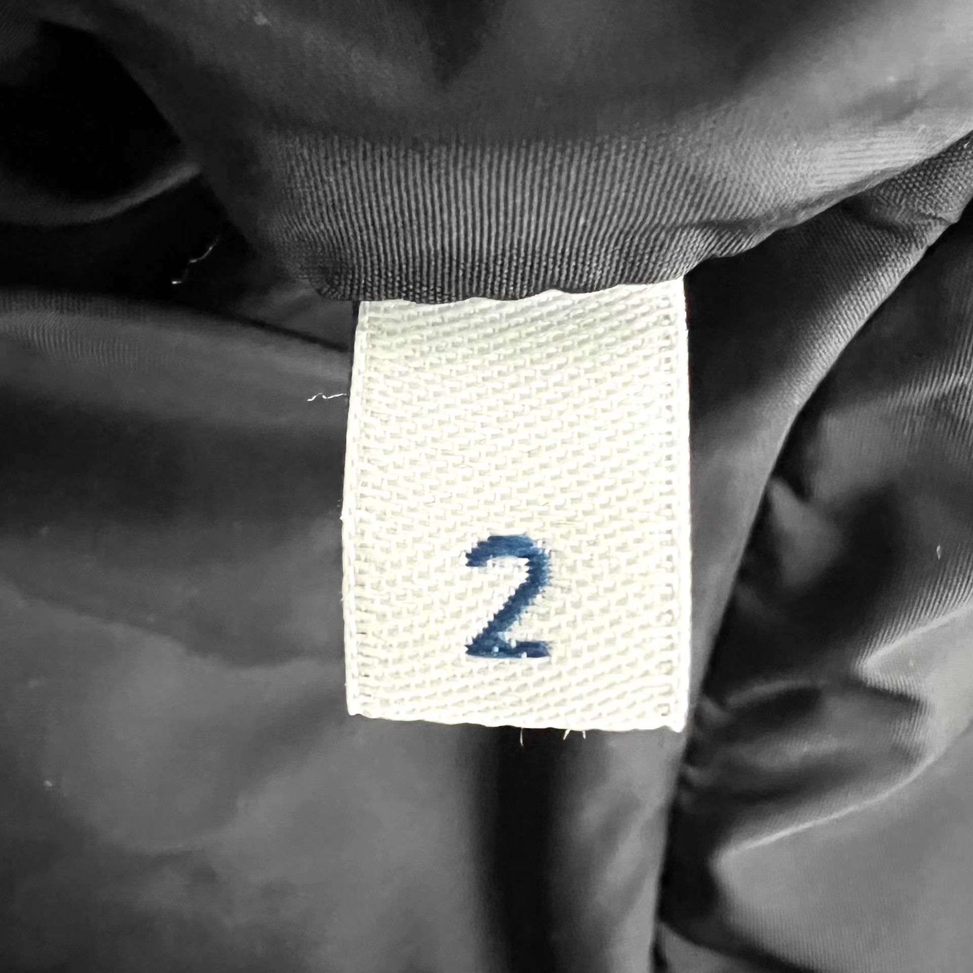 Moncler Moncler Black Ruffled Mid-Length Down Jacket K12 Size XS / US 0-2 / IT 36-38 - 6 Thumbnail