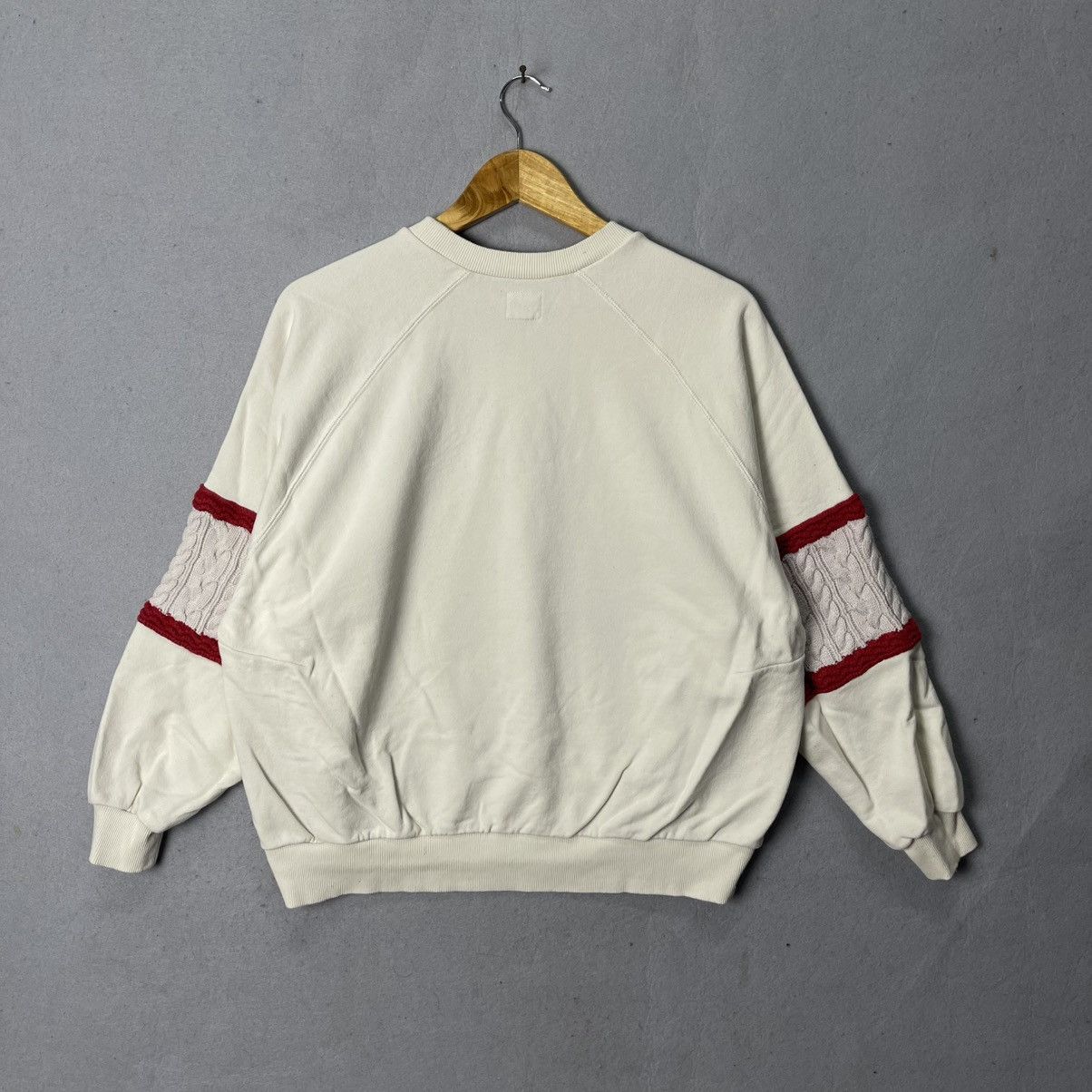 Lee 1980s–1990s Lee Union Made Color-Block Crewneck Sweatshirt Size US M / EU 48-50 / 2 - 6 Thumbnail