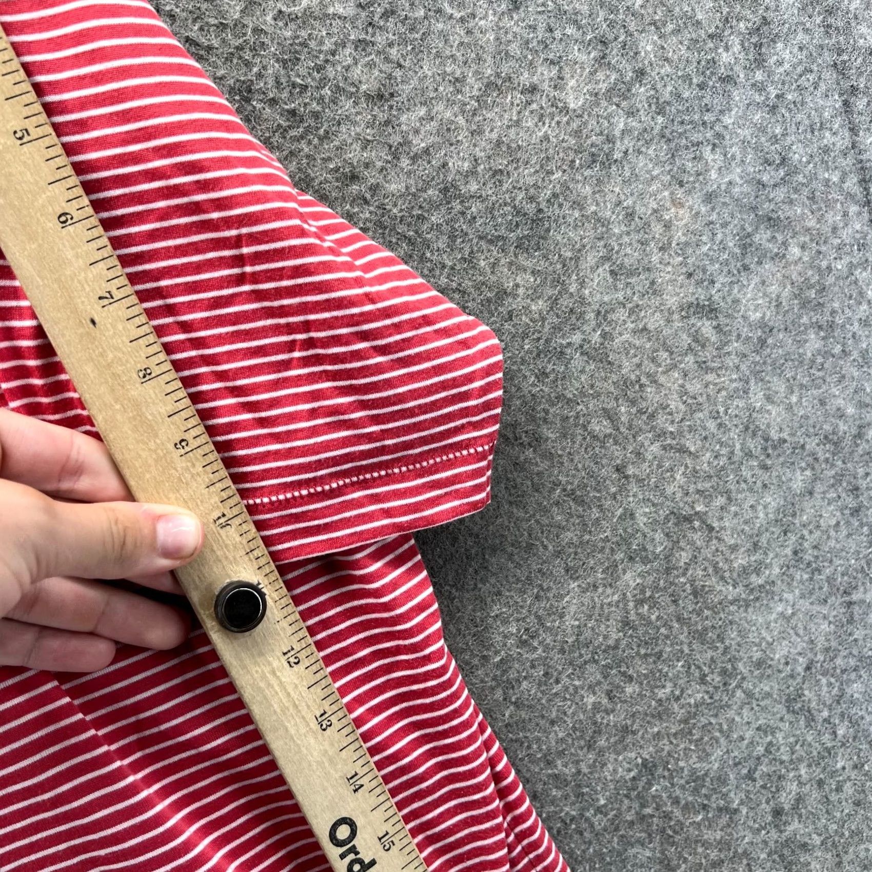Vintage Linksoul Polo Shirt Mens XL Red White Striped Short Sleeve Golf Casual Top Size US XL / EU 56 / 4 - 5 Thumbnail