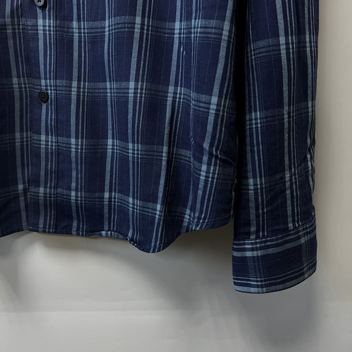 Icebreaker Icebreaker Merino Plaid Button Down Wool Blend Shirt Blue Size US XXL / EU 58 / 5 - 6 Thumbnail