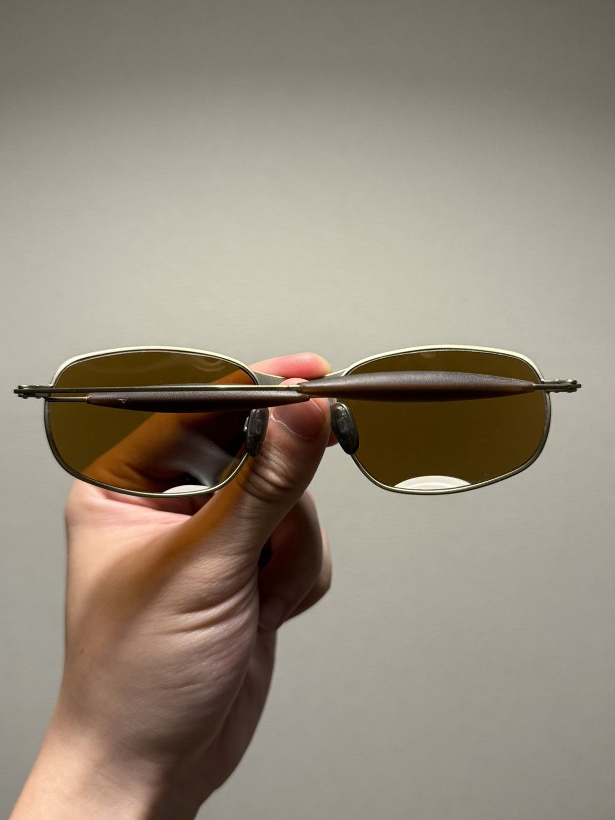 Oakley OAKLEY SQUARE WIRE 1.0 GOLD SUNGLASSES Size ONE SIZE - 6 Thumbnail