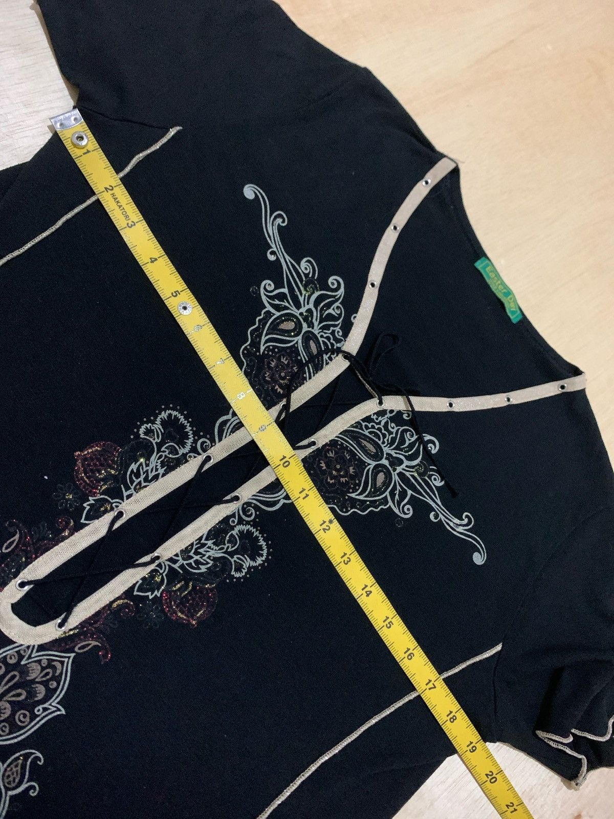 20471120 × If Six Was Nine × Japanese Brand Vintage Y2k Easter Day laced Ifsixwasnine Tshirt Size ONE SIZE - 7 Thumbnail