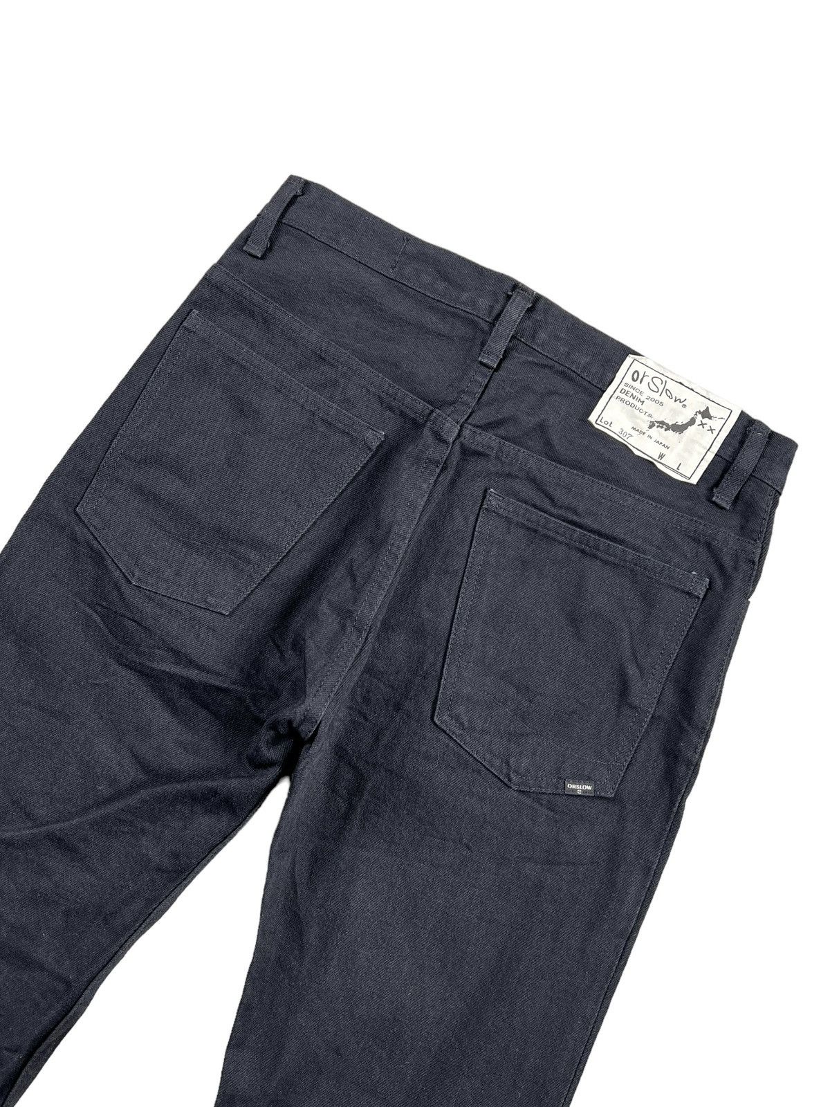 Orslow orSlow Super Black Slim Fit Jeans Size US 31 - 1 Thumbnail