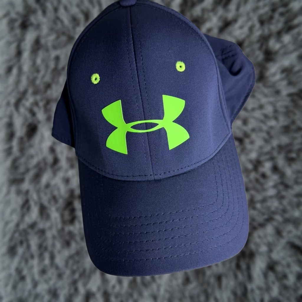 Under Armour Under Armour Hat Cap Lot Of 5 Medium Stretch Fit Hockey Camo Trucker Snap Baseball Cap Unisex Adults Black 5 Medium Fitted SnapBack Moisture Wicking Size ONE SIZE - 1 Thumbnail