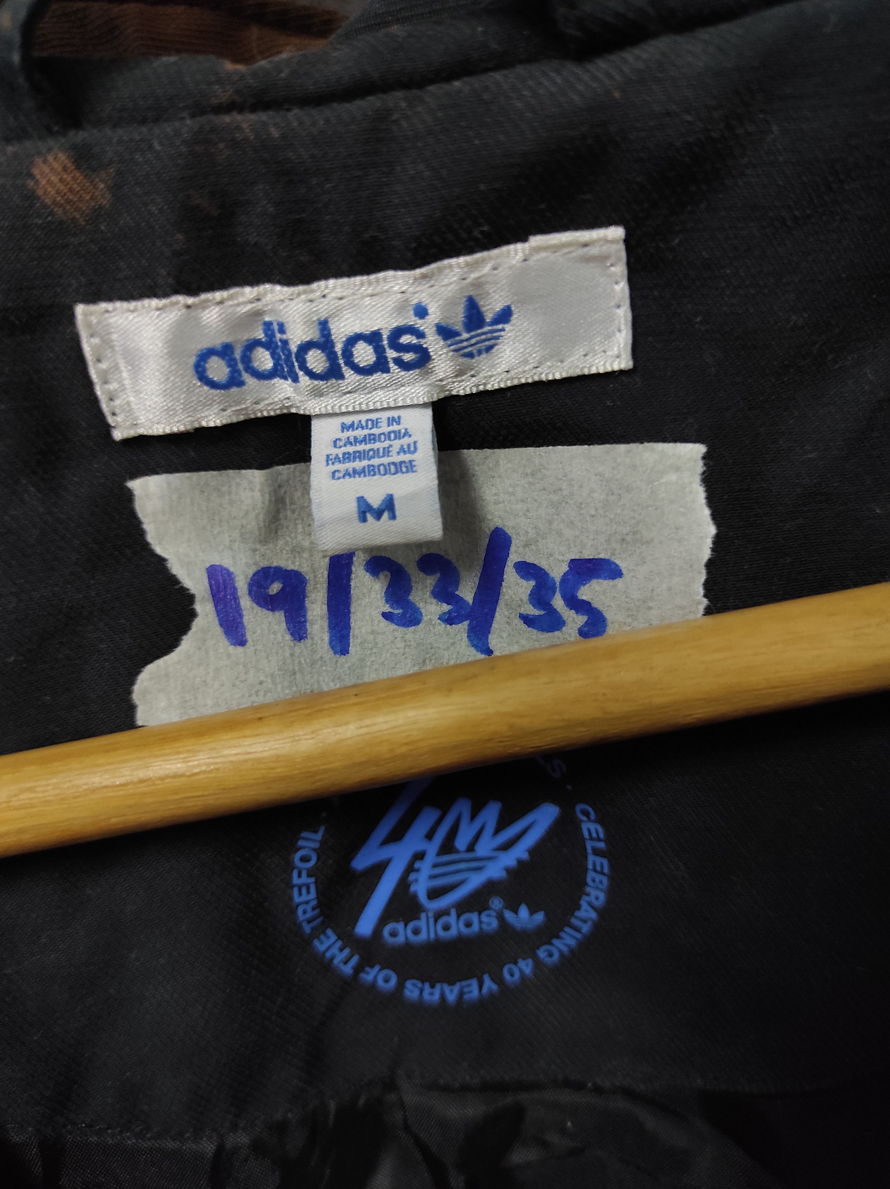 Adidas ADIDAS TREFOIL 40 YEARS MULTIPOCKET PARKA JACKET HOODED Size US M / EU 48-50 / 2 - 9 Thumbnail