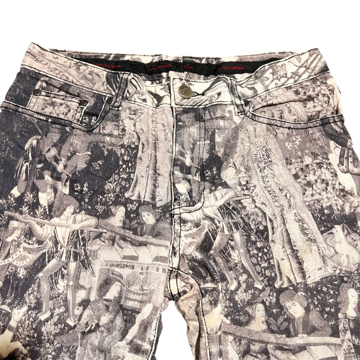 Seditionaries Punk Denim Art Inspired Design Size US 30 / EU 46 - 7 Thumbnail