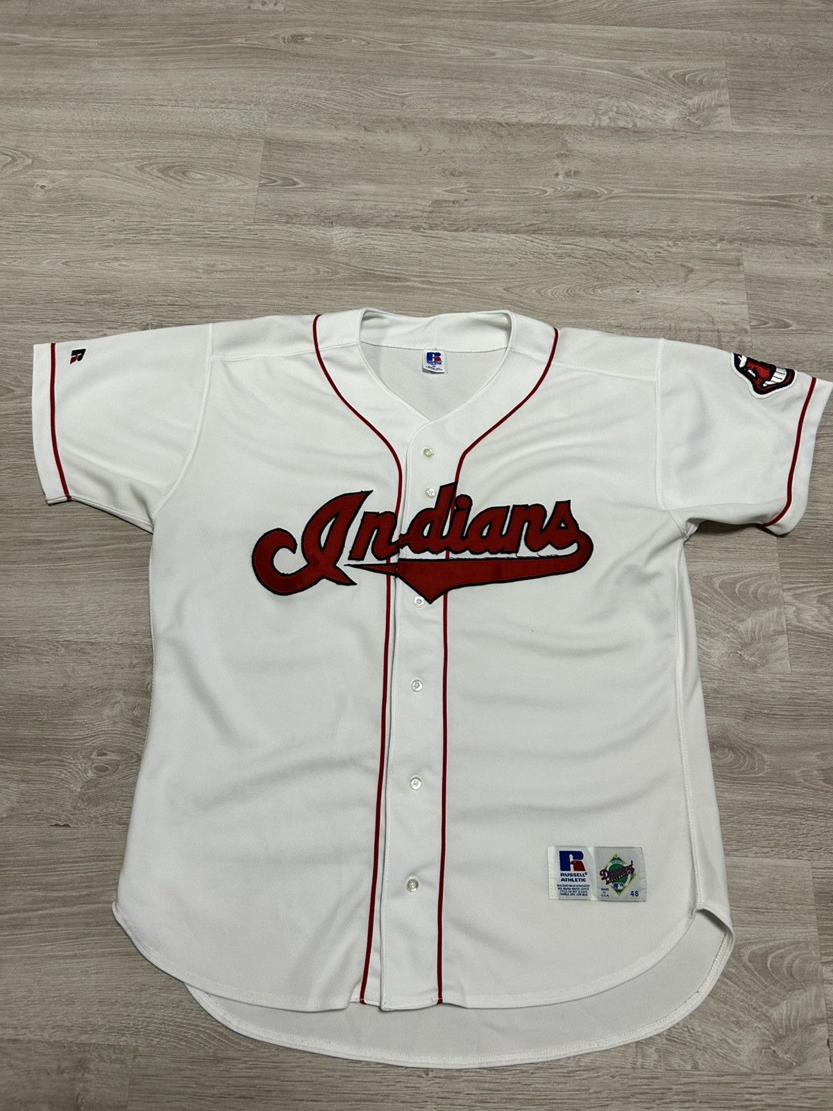 MLB Vintage Russell Diamond Collection Cleveland Indians MLB Size US M / EU 48-50 / 2 - 1 Thumbnail