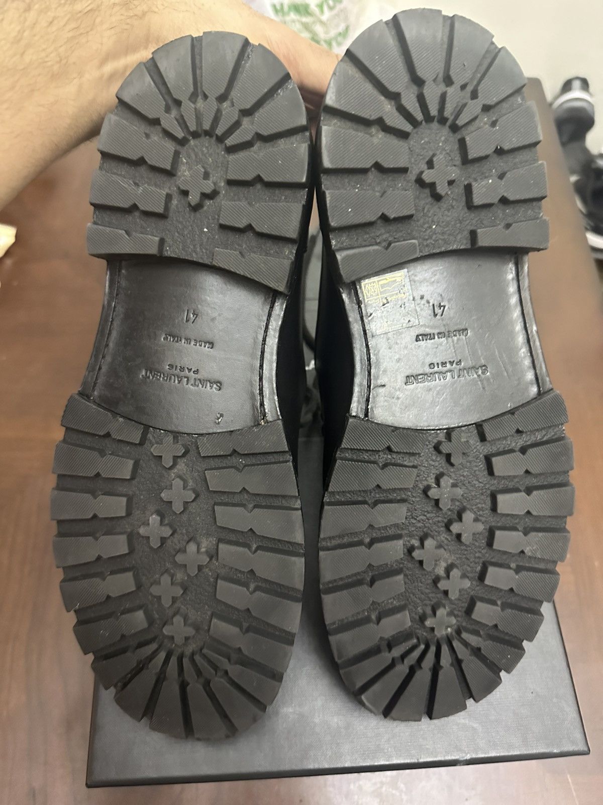 Saint Laurent Paris Saint Laurent Marbeuf Derby Shoe Size US 8 / EU 41 - 5 Thumbnail