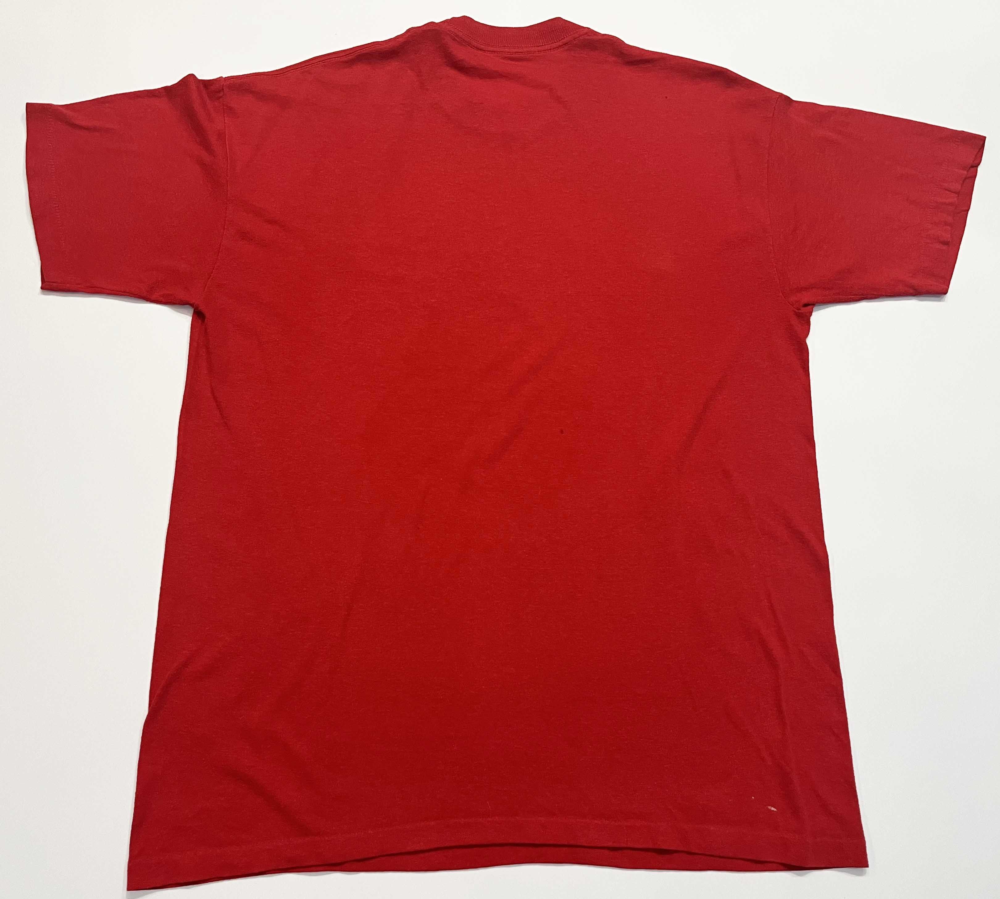 Vintage Vintage TNT Cornell Big Red Basketball NCAA T-Shirt Size US L / EU 52-54 / 3 - 7 Thumbnail