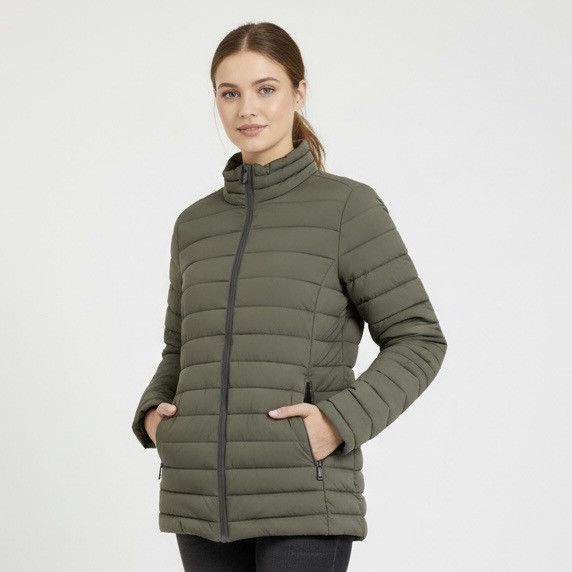 Moose Knuckles Moose Knuckles Green Lightweight Puffer Jacket - Large 🇨🇦 Size L / US 10 / IT 46 - 1 Thumbnail