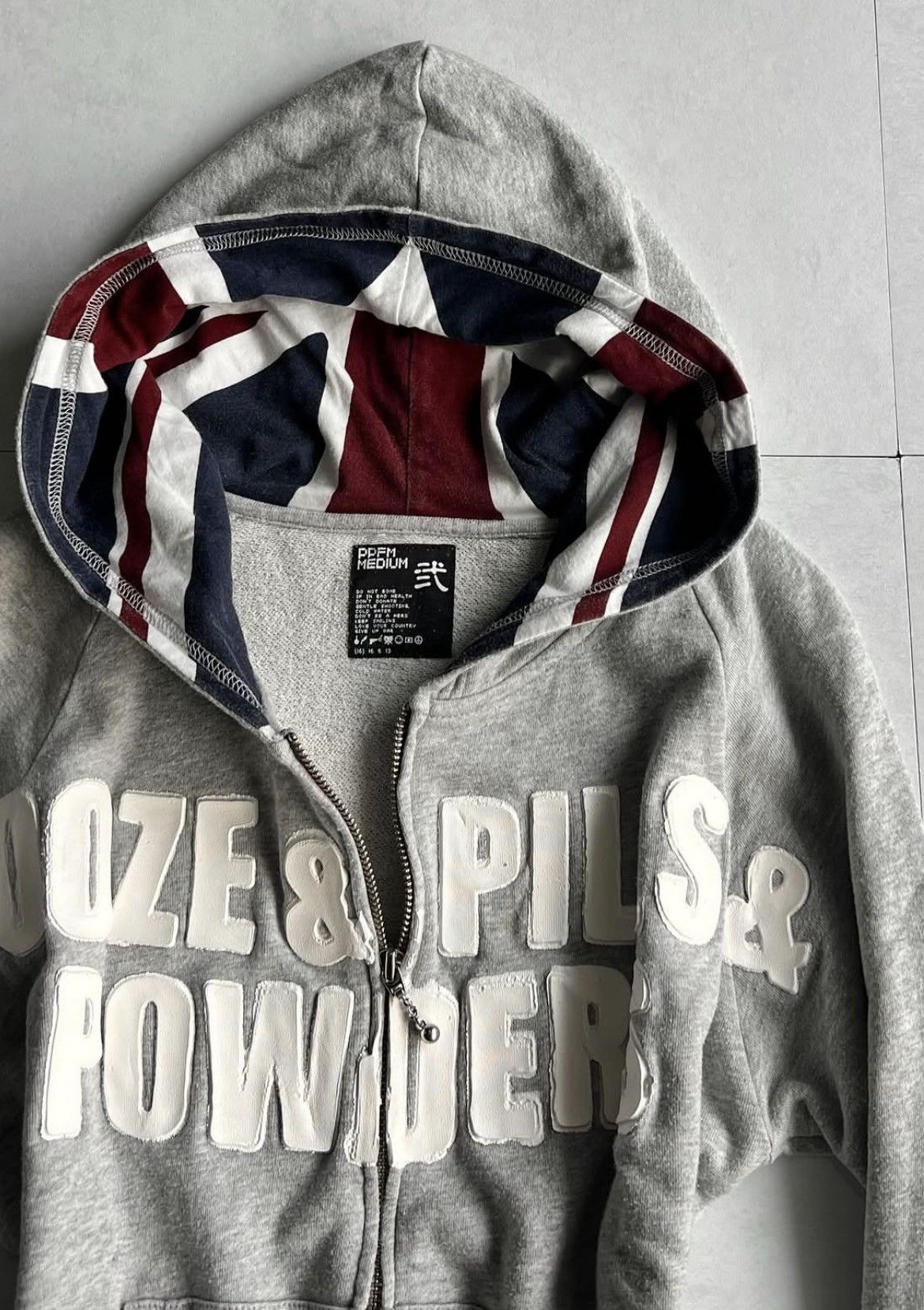 PPFM "PPFM" 3D Graphic Zip Hoodie Size US M / EU 48-50 / 2 - 2 Thumbnail