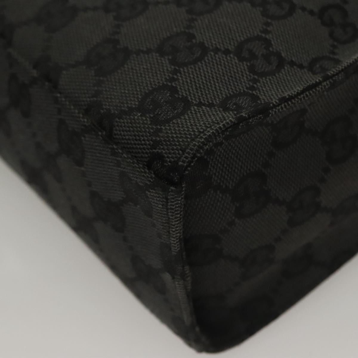 Gucci GUCCI GG Canvas Jackie Shoulder Bag Black Silver 001 3355 Size ONE SIZE - 11 Thumbnail