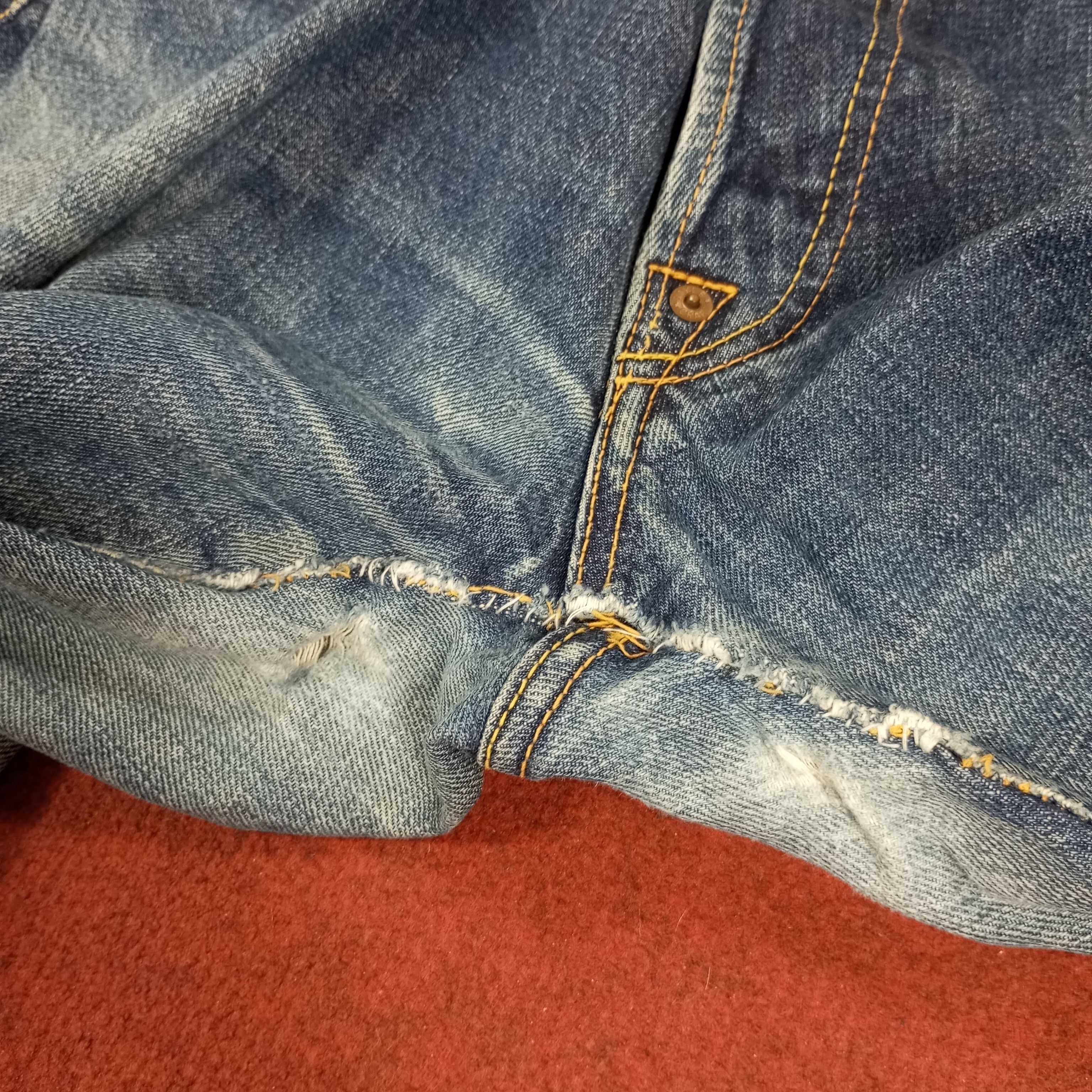 Evisu × Japanese Brand × Vintage Evis Japanese Brand Fashion Style Custom Daicock Jeans Size US 28 / EU 44 - 16 Thumbnail
