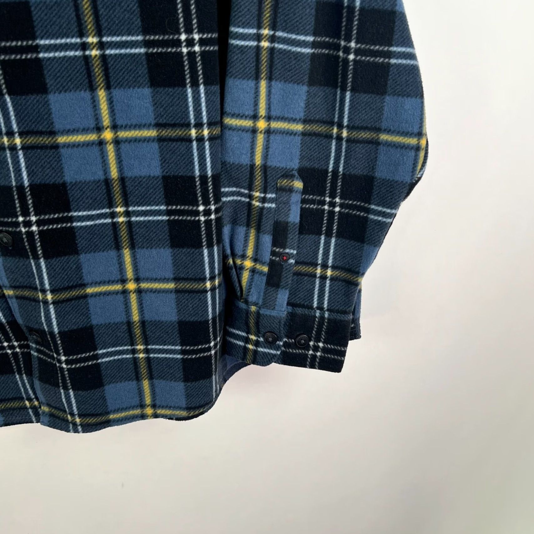 Wrangler VINTAGE Wrangler Fleece Plaid Button-Up Shirt Men’s 2XL Blue Long Sleeve Casual Outdoor Size US XXL / EU 58 / 5 - 3 Thumbnail
