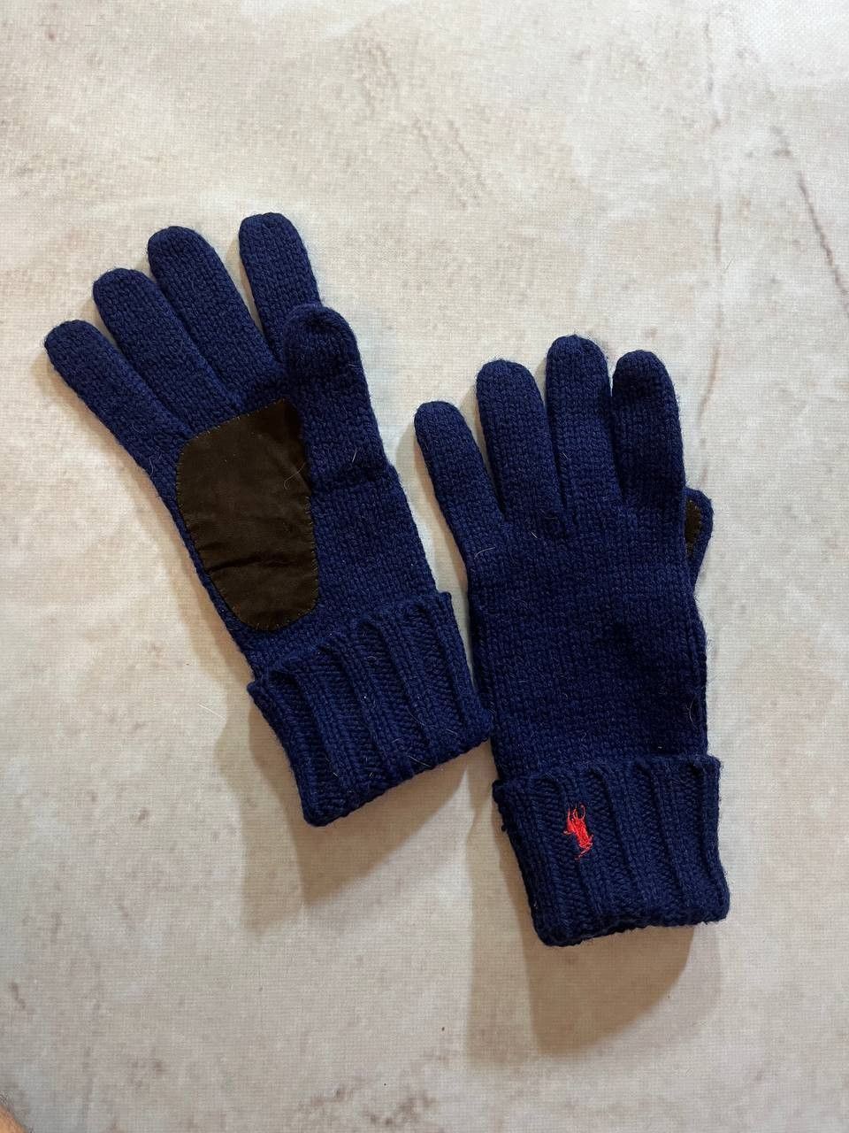 Polo Ralph Lauren Polo Ralph Lauren Vintage knit gloves 100% wool Size ONE SIZE - 1 Thumbnail
