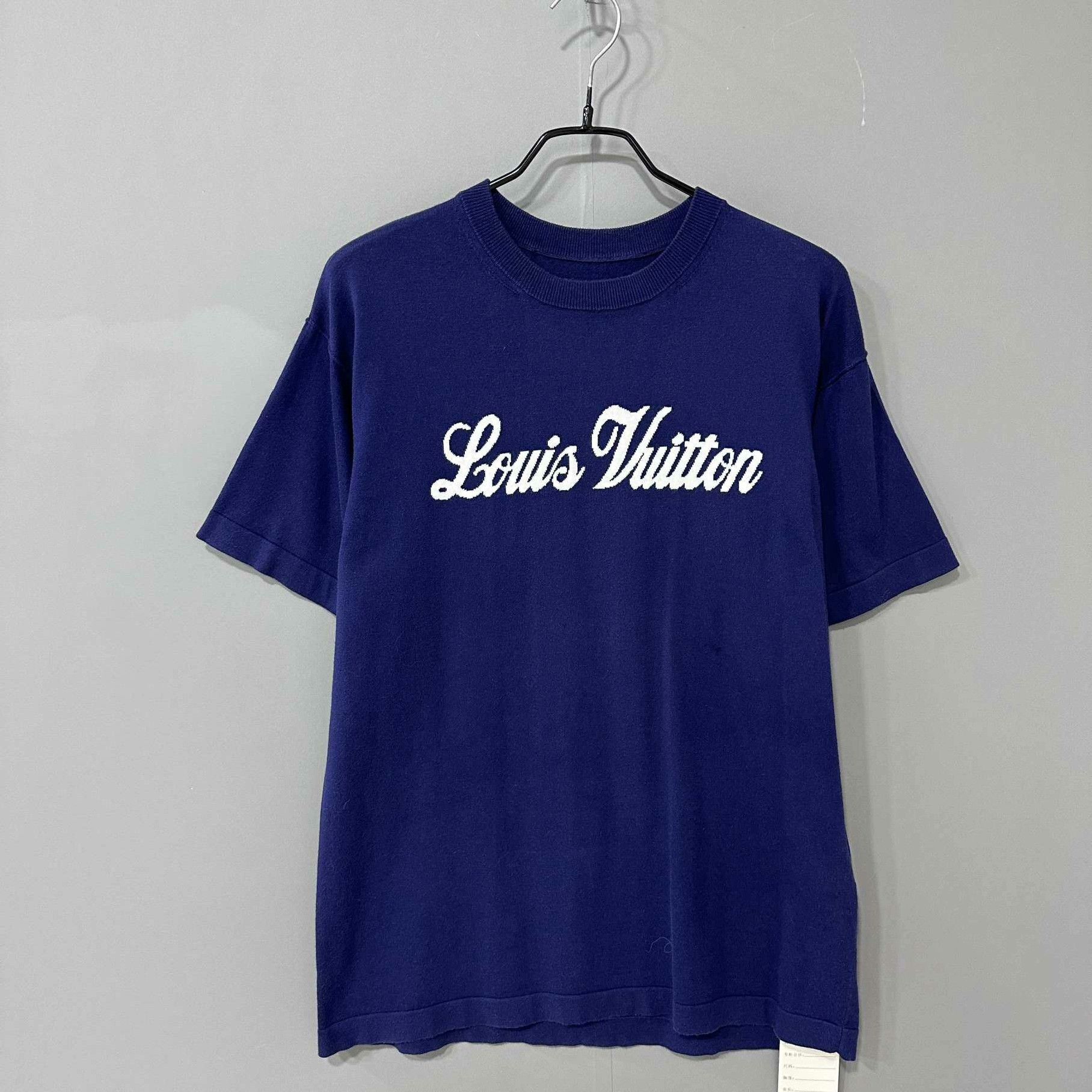 Louis Vuitton Louis Vuitton Retro Blue T-Shirt xs Men Size US XS / EU 42 / 0 - 1 Thumbnail