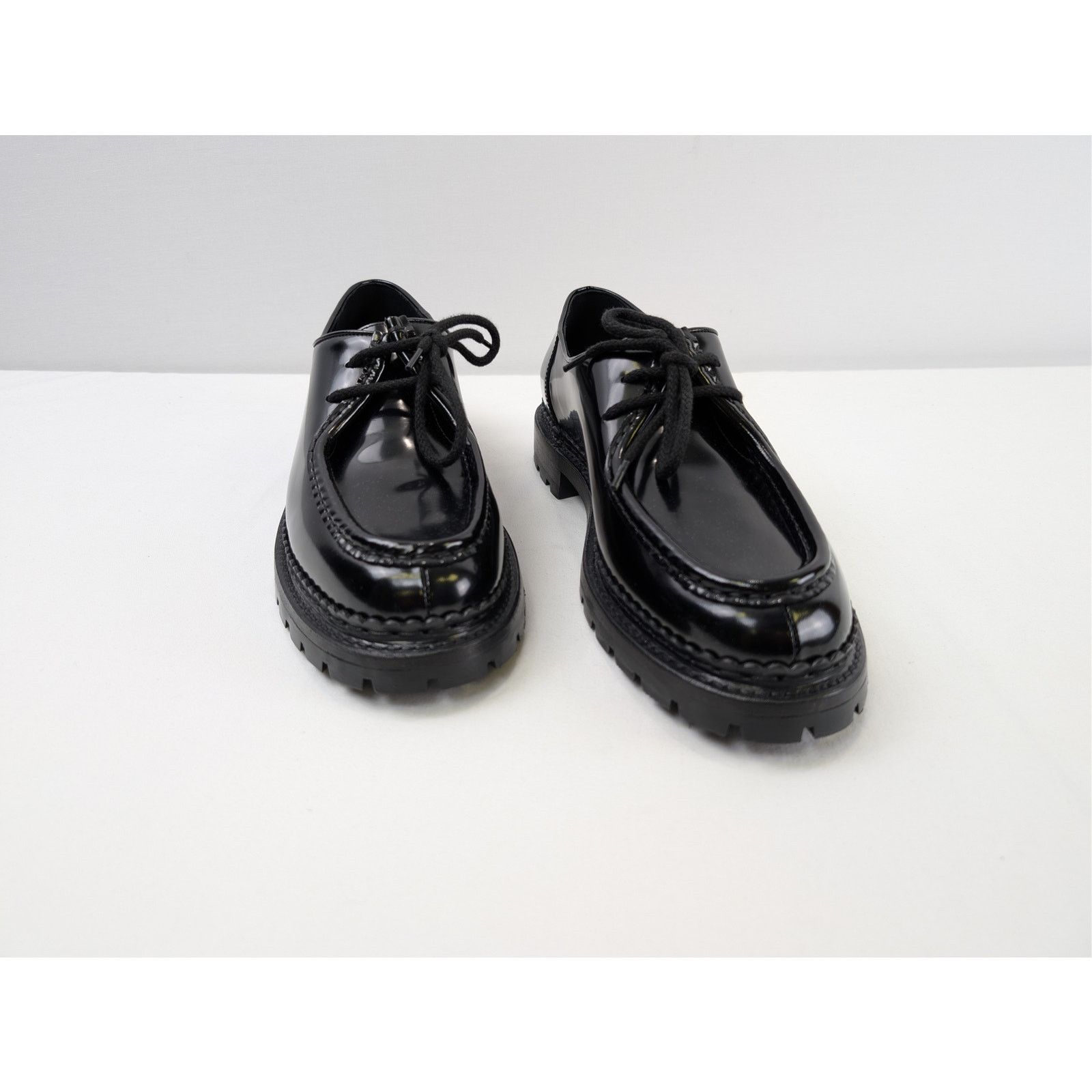 Saint Laurent Paris o1rshd1 Q:2 / Malo 20 Derby Shoe Boots in Black Size US 12 / EU 45 - 5 Thumbnail