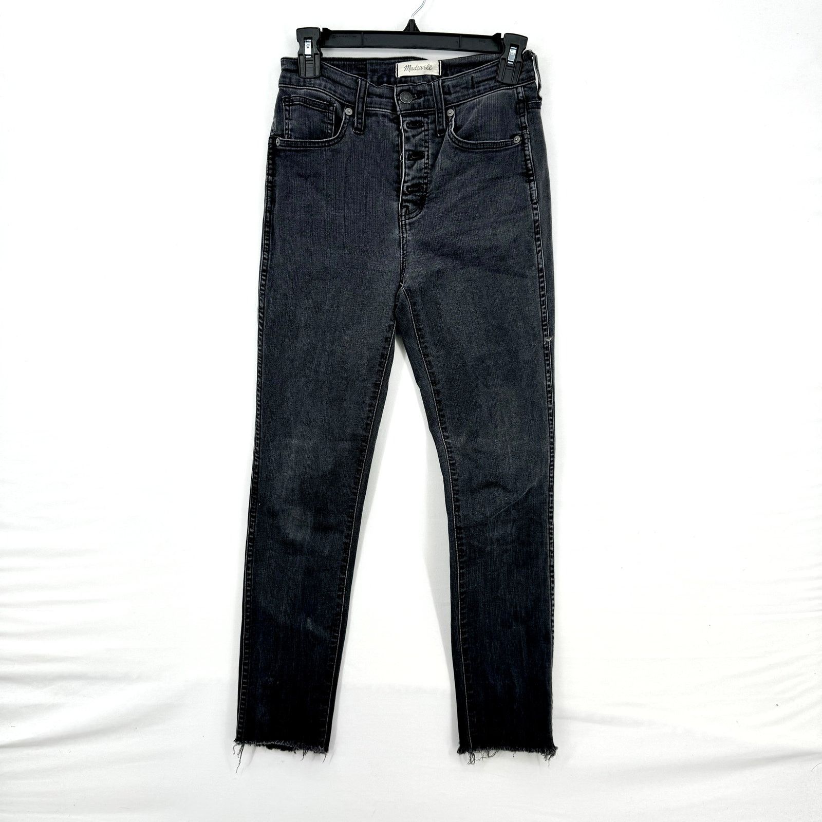 Madewell Madewell 10” High Rise Skinny Jeans Cotton Ankle Crop Sz 25 Size 25" / US 0 / IT 36 - 2 Thumbnail