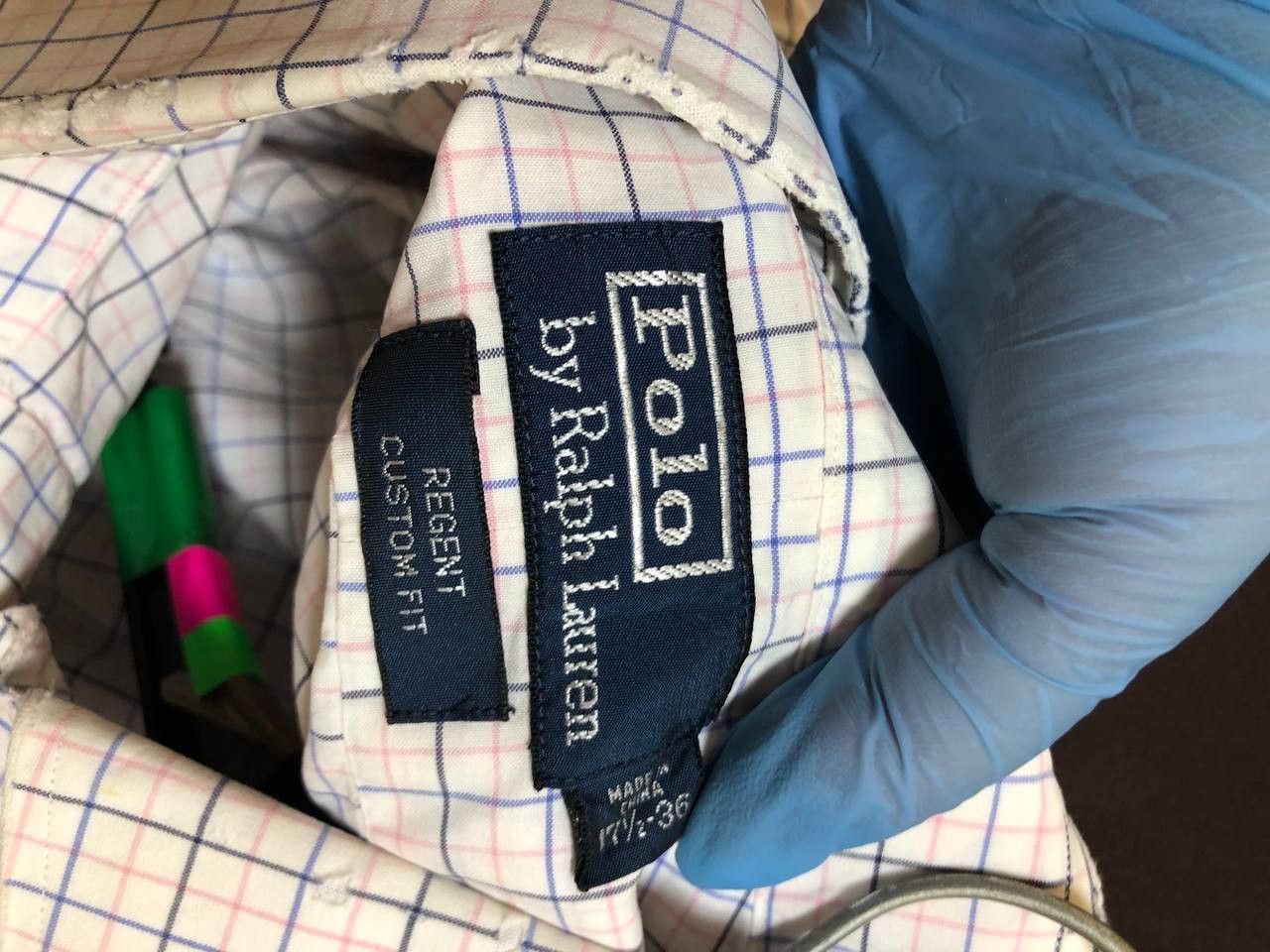 Polo Ralph Lauren Polo Ralph Lauren long-sleeve button-up checked shirt. Size US XXL / EU 58 / 5 - 2 Thumbnail
