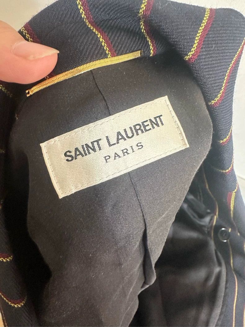 Saint Laurent Paris Saint Laurent Paris Double breasted suit jacket-2506 Size US XS / EU 42 / 0 - 3 Thumbnail