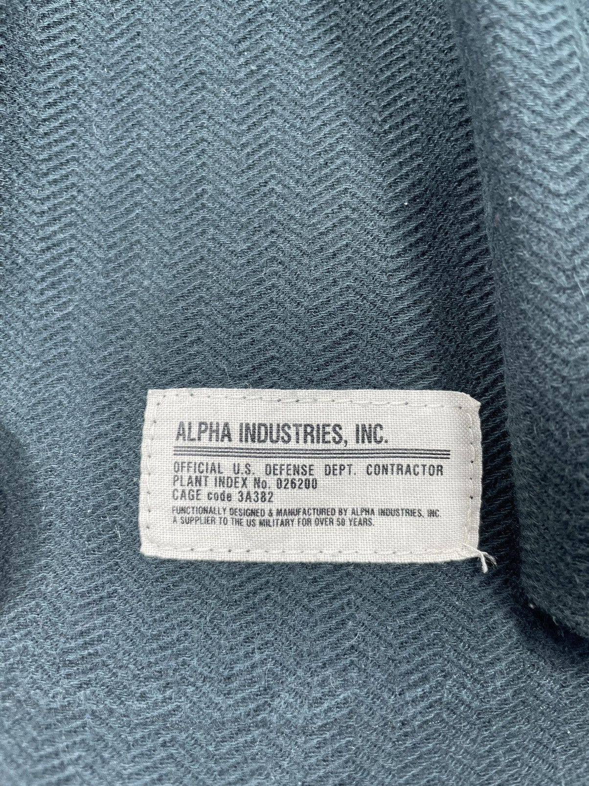 Alpha Industries × Vintage Alpha Industries Longsleeve Tee skull army Size US L / EU 52-54 / 3 - 5 Thumbnail