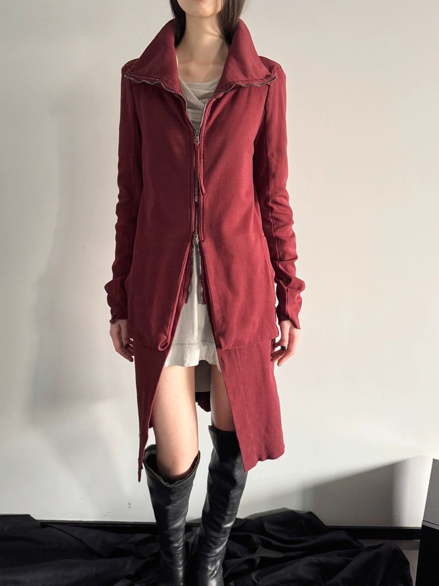 Vintage Italian Vintage Multi-Layer Double-Zip Long Coat XS Size XS / US 0-2 / IT 36-38 - 6 Thumbnail