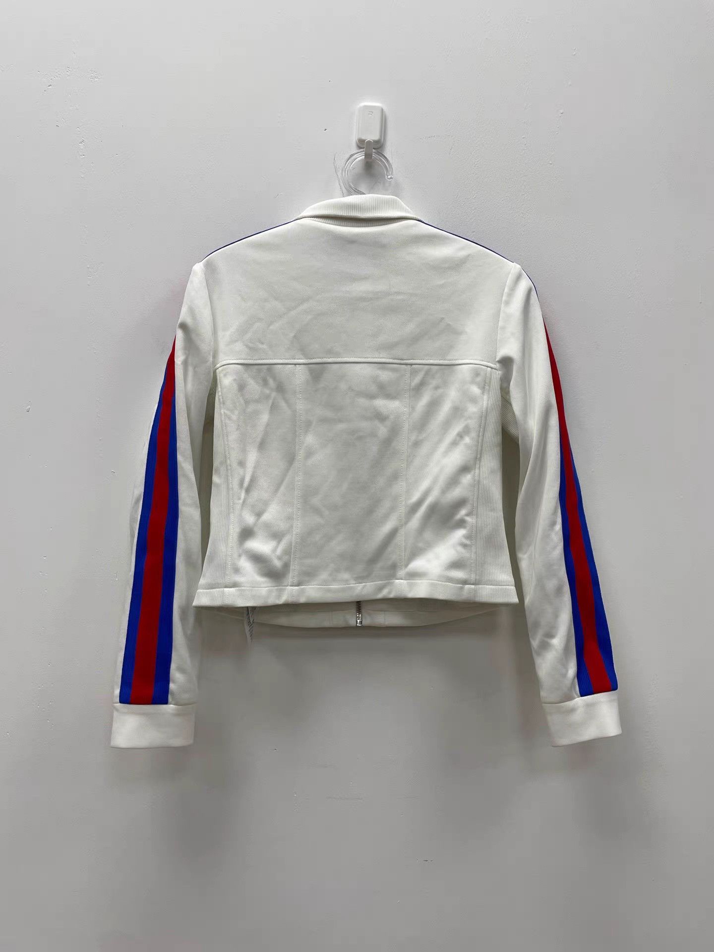 Gucci GUCCI Embroidered Pattern High Neck Zip-Up Jacket K2 Size XXS / US 00 / IT 34 - 2 Thumbnail