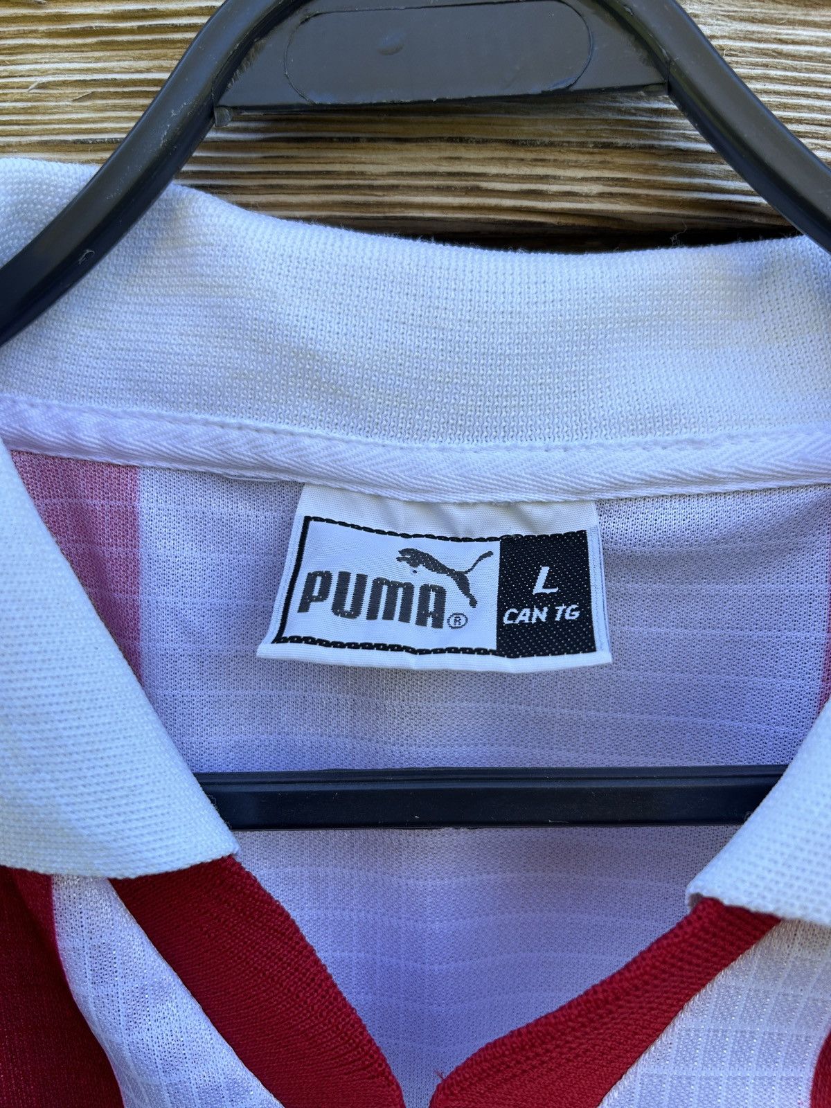 Puma 90s Vintage Puma Olympiacos Fc Unreleased Soccer Jersey Size US L / EU 52-54 / 3 - 10 Thumbnail