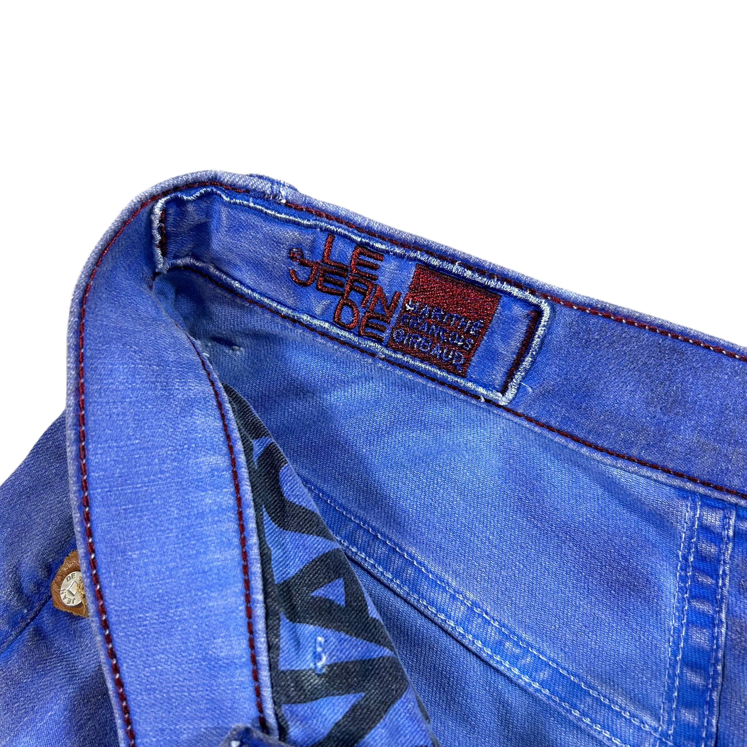 Marithe + Francois Girbaud Marithe Francois Girbaud Boyfriend Blue Cloud Slim Jeans 28 Size 28" / US 6 / IT 42 - 8 Thumbnail