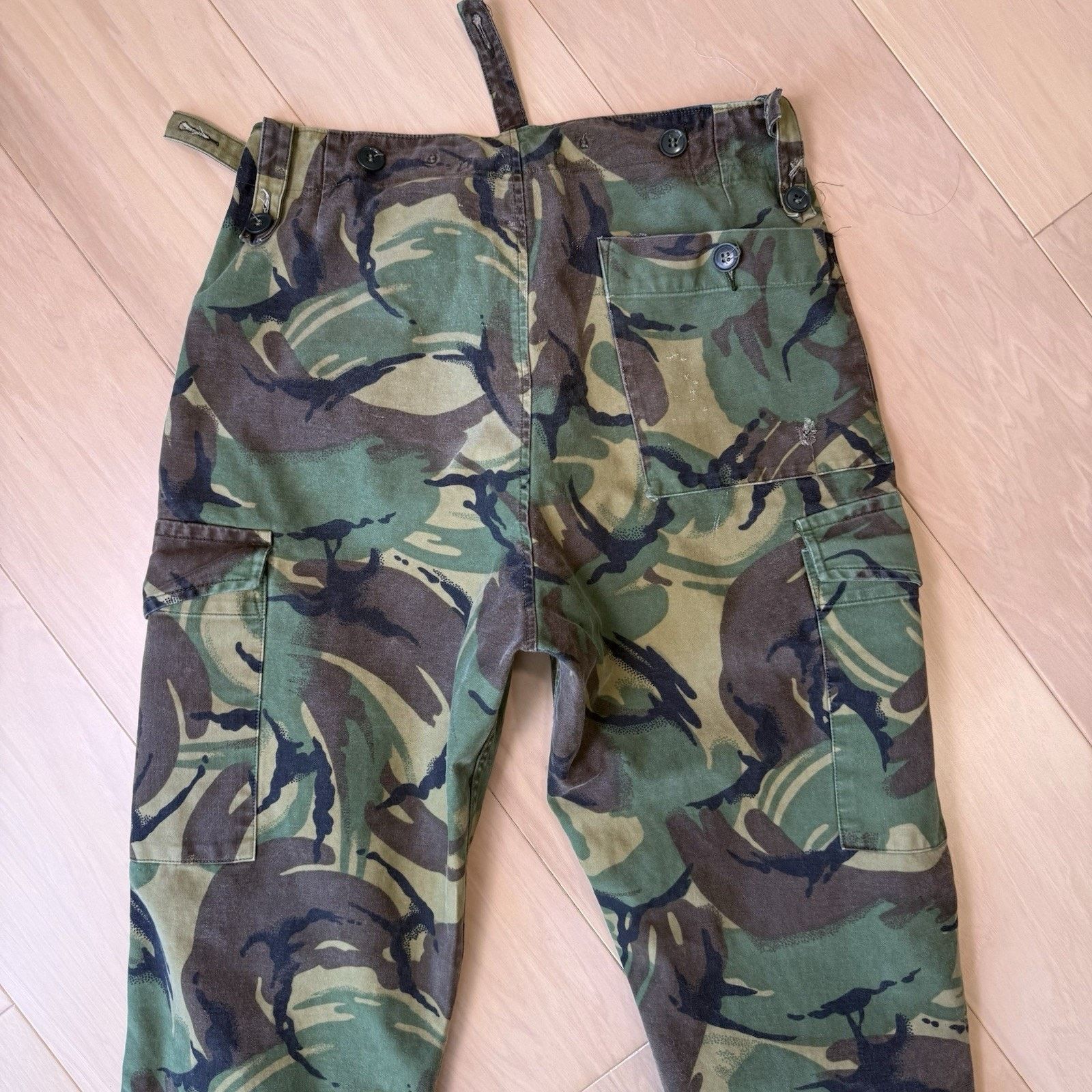 Vintage Vintage British Army Pants 30 Green Camouflage 70s Utility Size US 30 / EU 46 - 9 Thumbnail