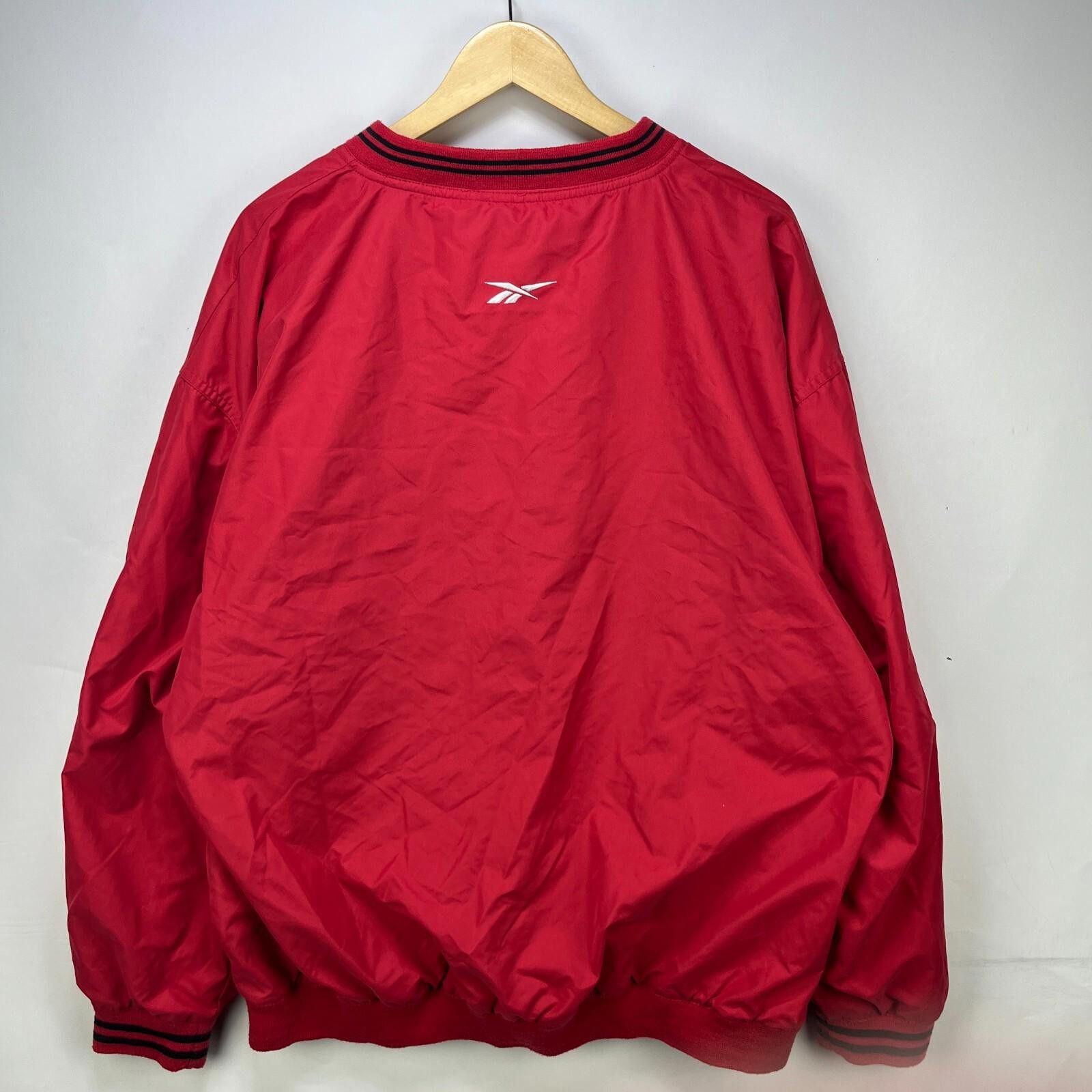 Reebok Vintage 90s Reebok Wisconsin Badgers Windbreaker Jacket XL Size ONE SIZE - 8 Thumbnail