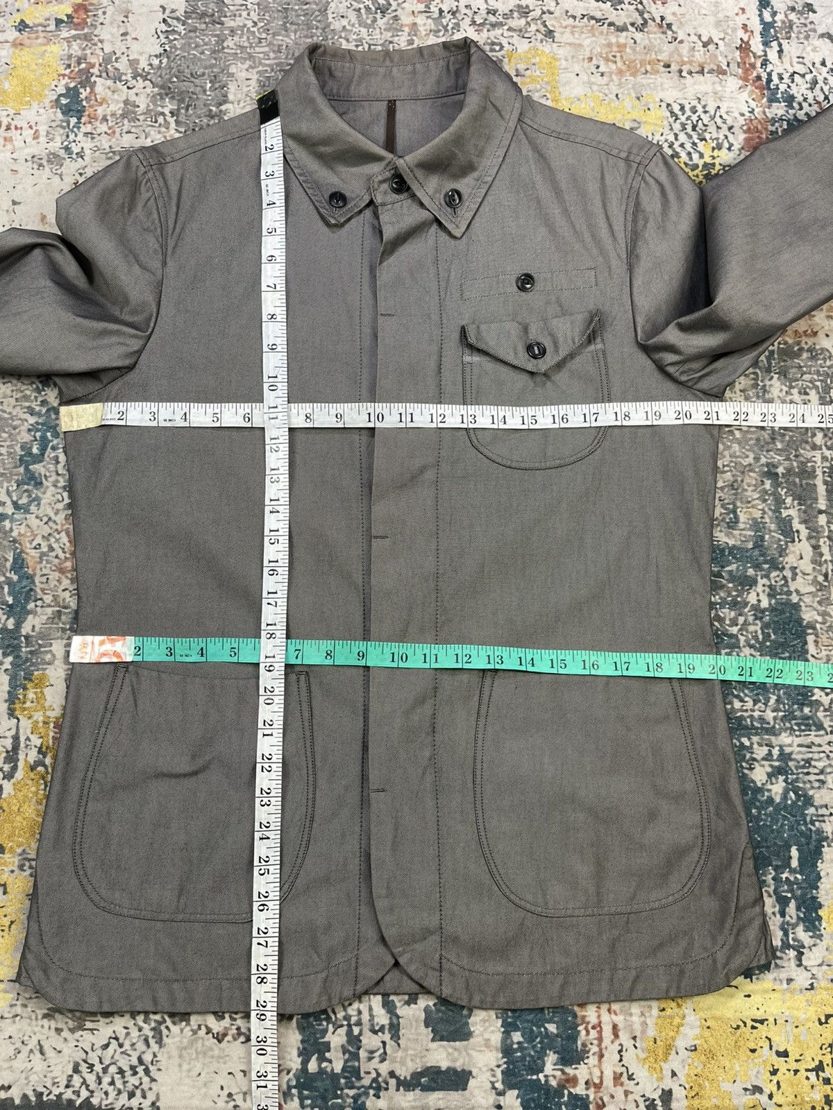 Japanese Brand Crociera Mano Garment Utility Workwear Chore Jacket Size US M / EU 48-50 / 2 - 10 Thumbnail