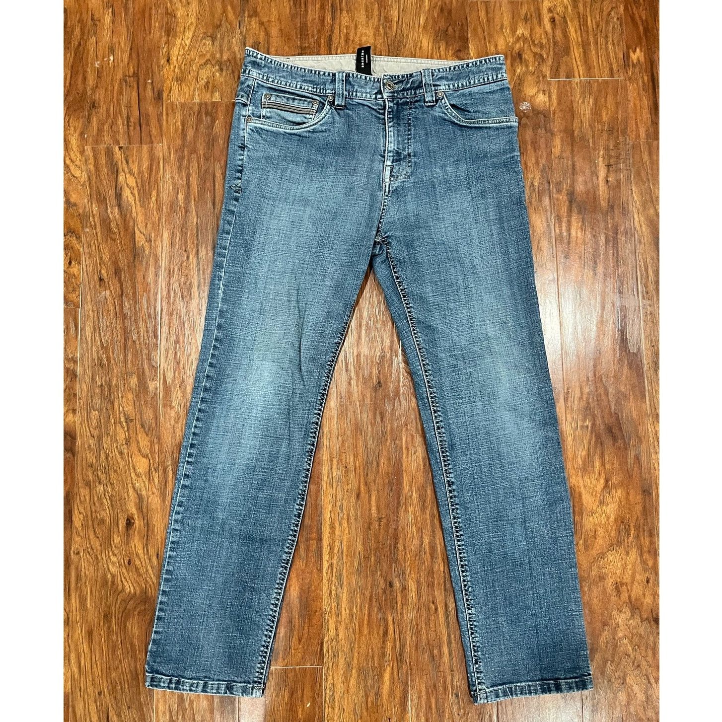 Prana Prana Breathe Jeans Mens 32 X 28 Blue Denim Straight Leg Size US 32 / EU 48 - 1 Thumbnail