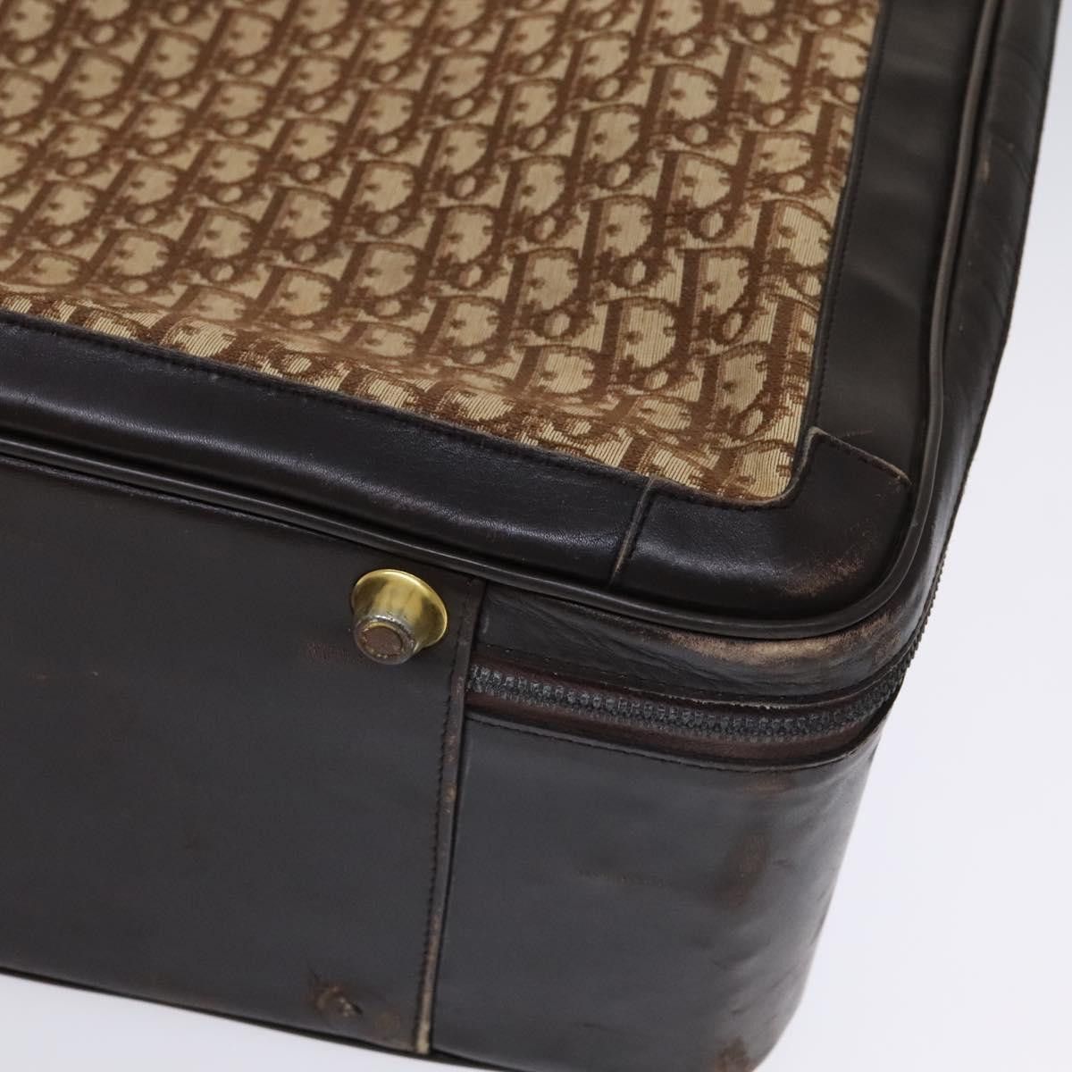 Dior DIOR Trotter Canvas Suitcase Brown Size ONE SIZE - 15 Thumbnail