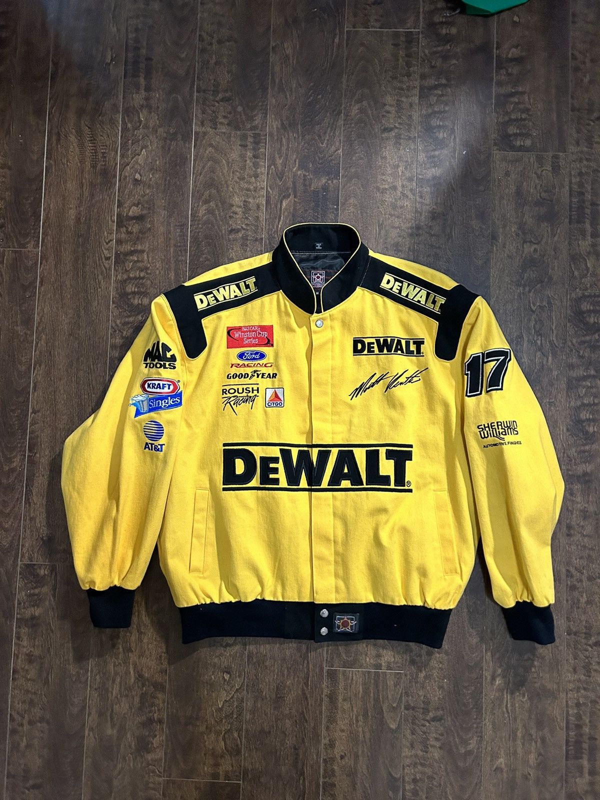 Vintage Vintage JH Design NASCAR Dewalt Jacket | Grailed