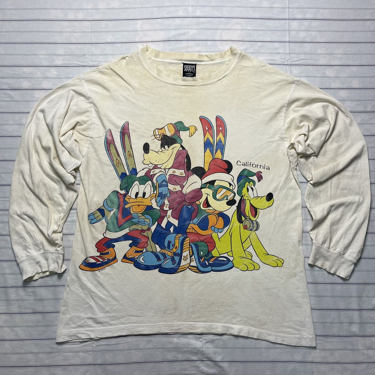 Cartoon Network × Disney × Vintage distress Vintage Disney Mickey x Donald duck x Guffy x pluto Size US L / EU 52-54 / 3 - 1 Thumbnail