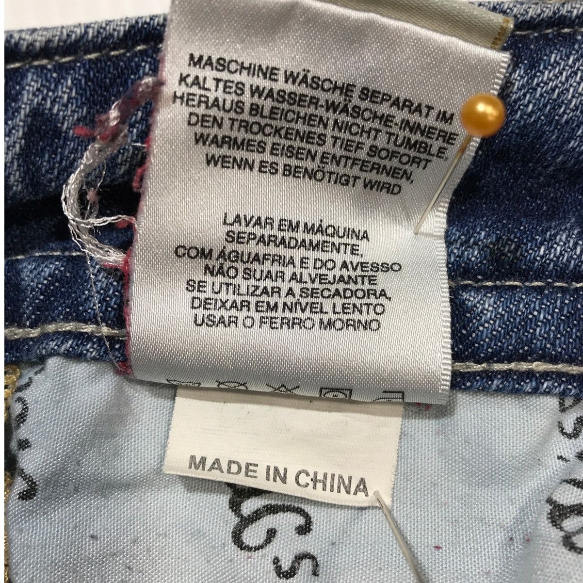 Miss Me Miss Me Glendora Y2K Western Low Rise Bootcut Jeans 30 Size 32" / US 10 / IT 46 - 10 Thumbnail