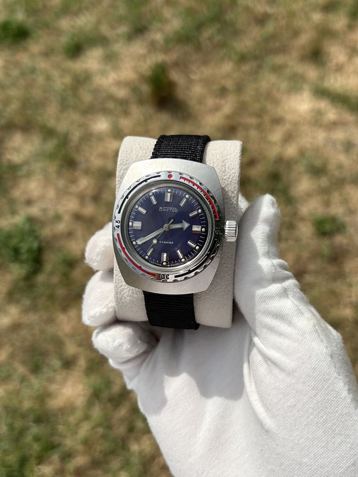 Vintage Vintage Watch Vostok Amphibia USSR Soviet Mechanical 1980s Size ONE SIZE - 9 Thumbnail