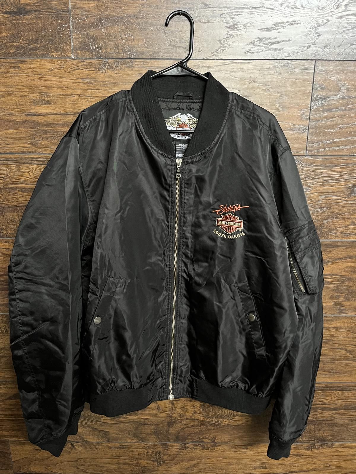 Harley Davidson Sturgis Harley Davidson Jacket South Dakota Zip Up 2XL Size US XXL / EU 58 / 5 - 2 Thumbnail