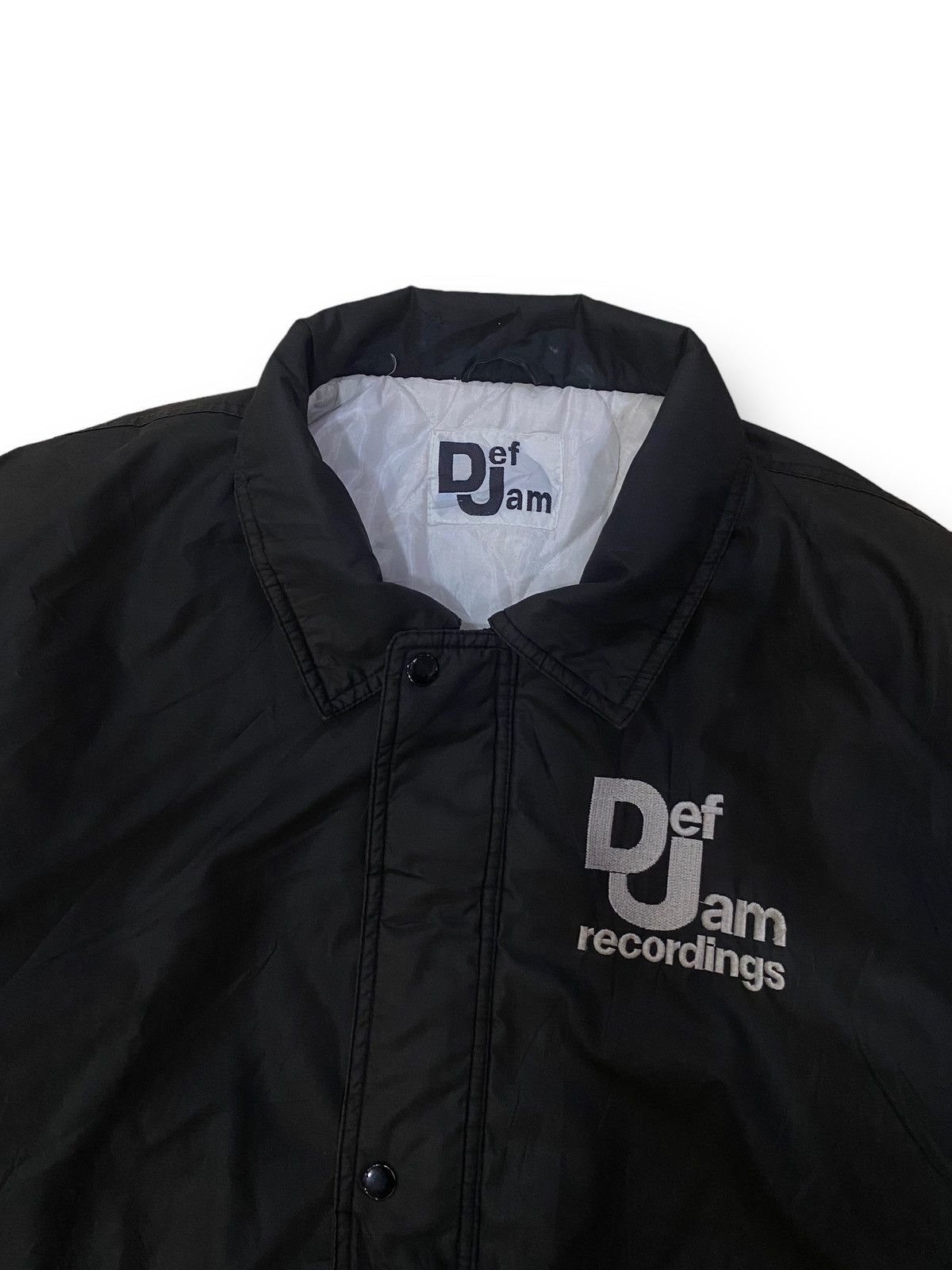 Rap Tees Vintage Def Jam Recordings Jacket. #C1 Size US L / EU 52-54 / 3 - 3 Thumbnail