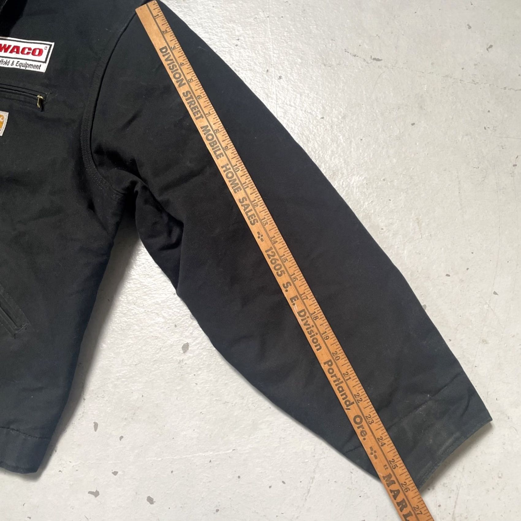 Carhartt Carhartt Jacket J01 J97 Detroit Canvas Lined Distressed Black XL-XXL Workwear Mens Vintage J001 J97 Embroidered USA Heritage 2XL Size US XXL / EU 58 / 5 - 7 Thumbnail