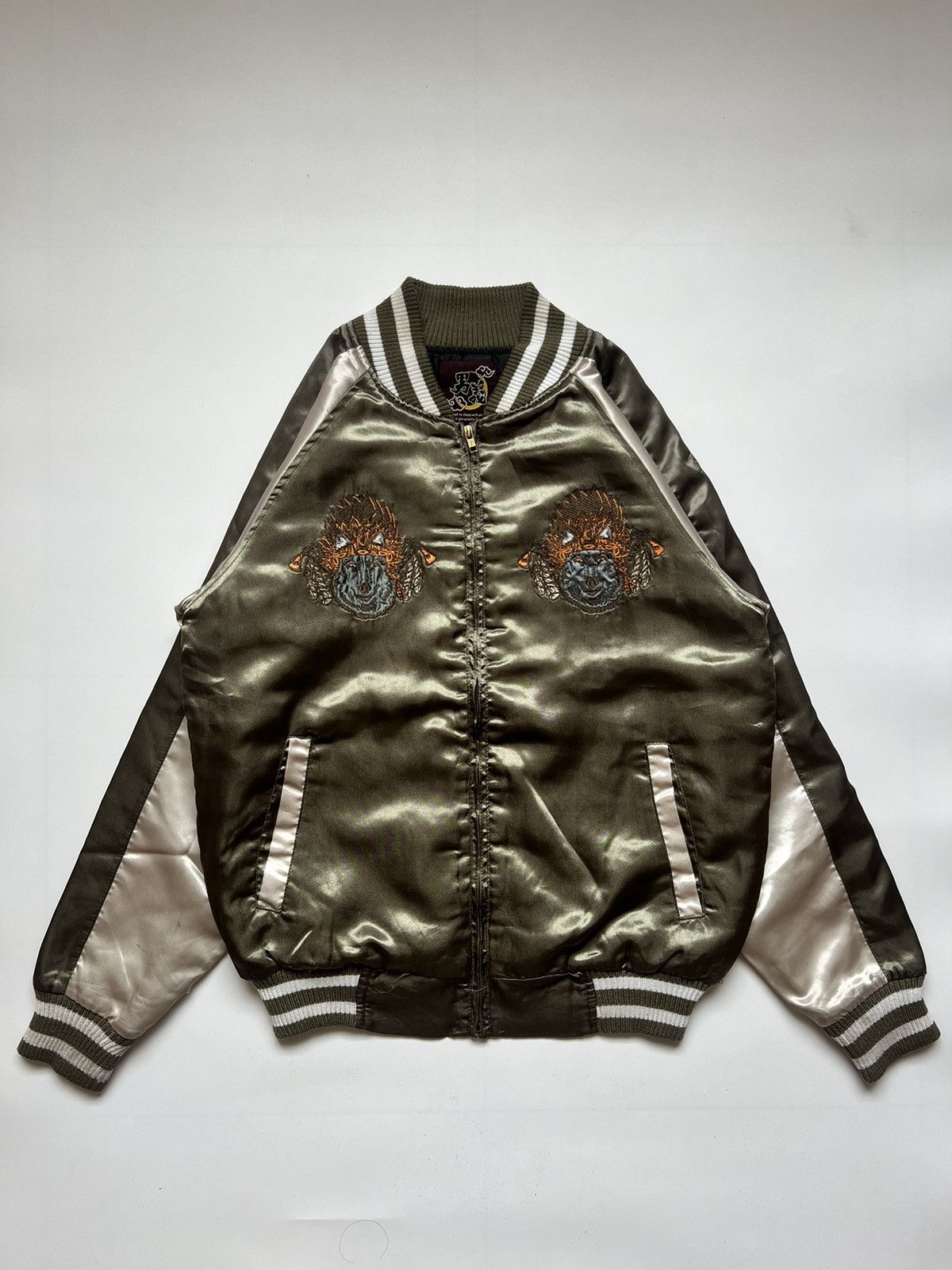 Japanese Brand Sidux Tribe Peter Tall Apache Sukajan Souvenir Jacket Size US M / EU 48-50 / 2 - 4 Thumbnail